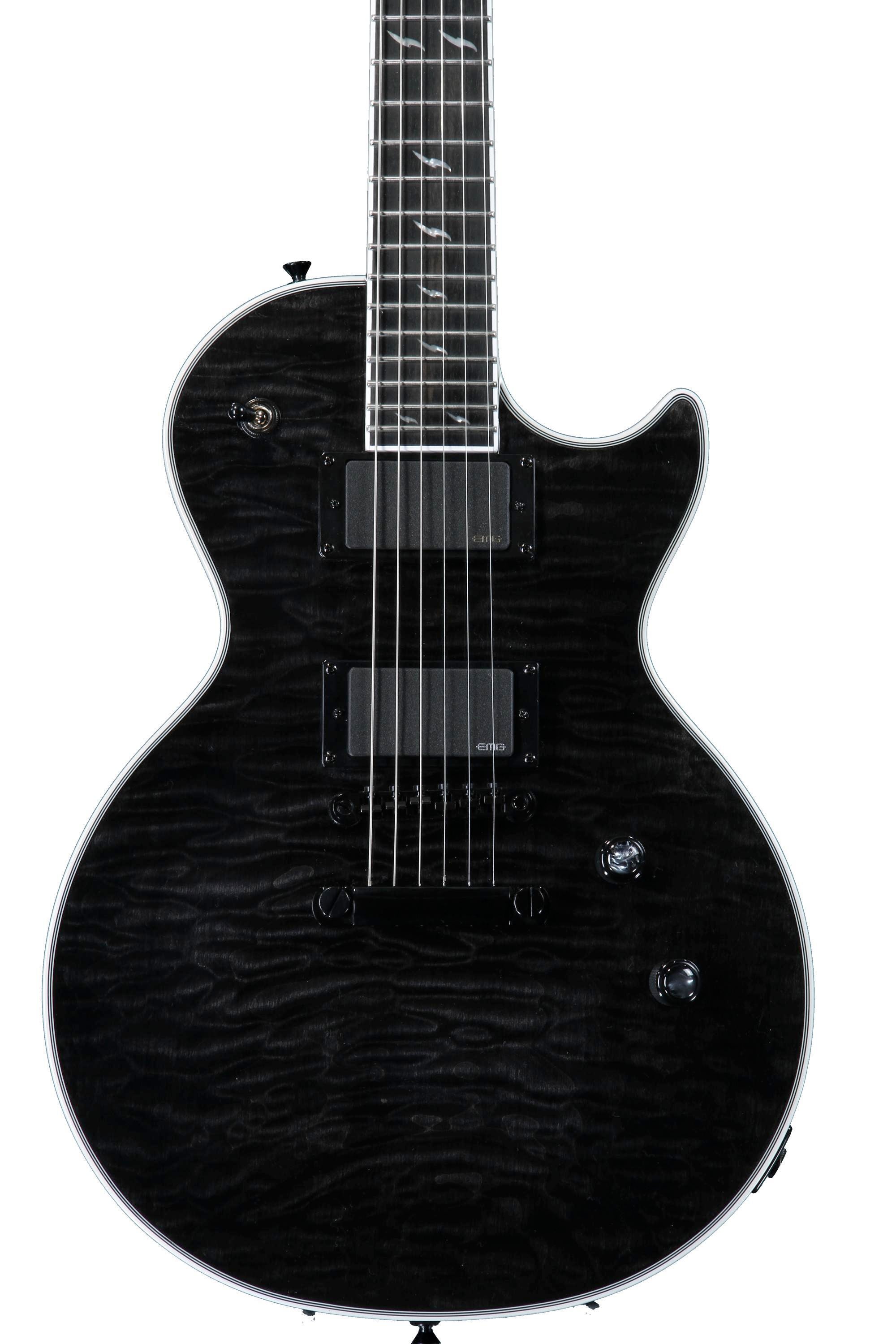 Epiphone Prophecy Les Paul Custom EX - Midnight Ebony | Sweetwater