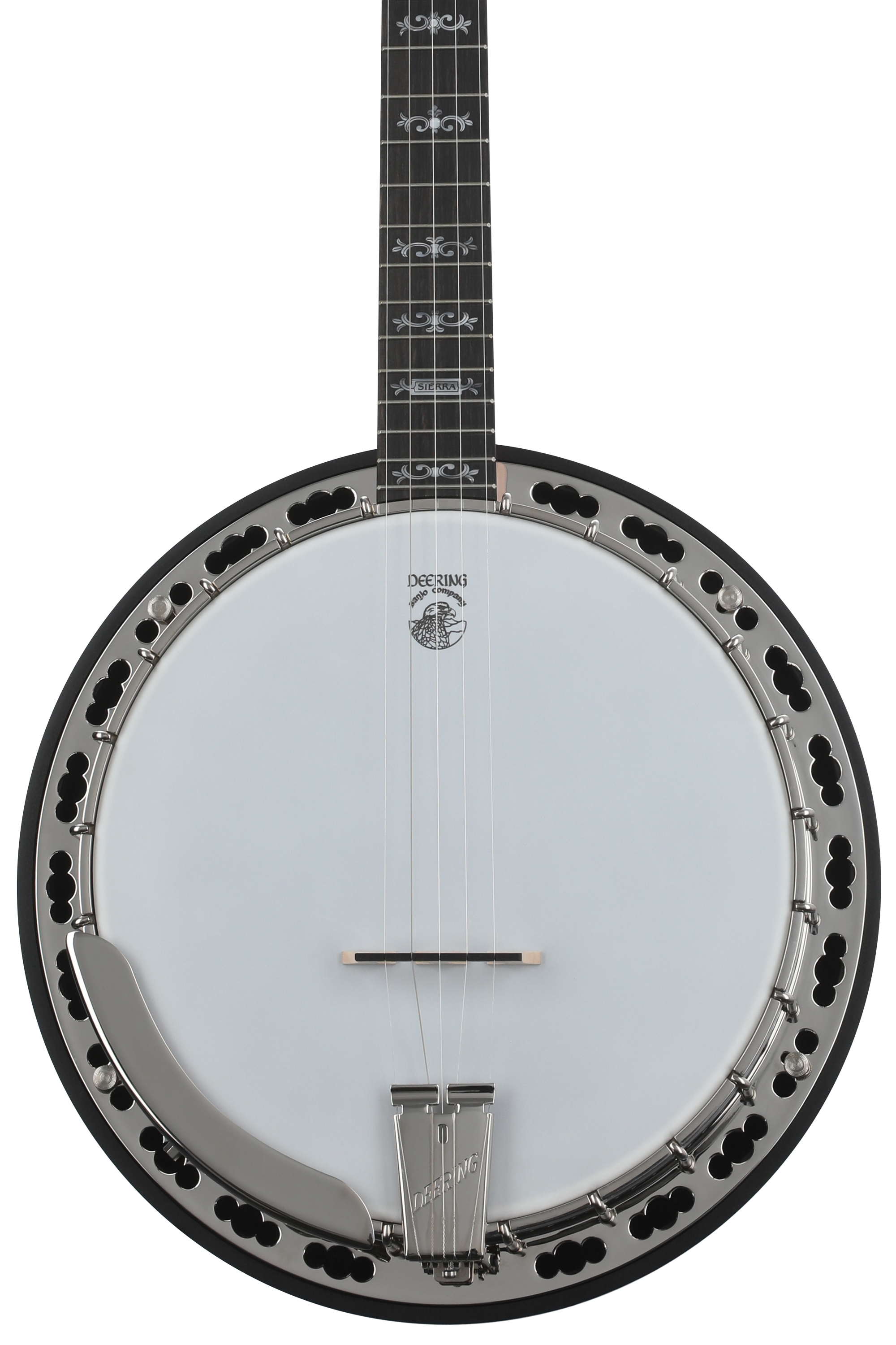 Deering Sierra Mahogany Custom 5-String Banjo with Radiused Fretboard and  Tapered Resonator