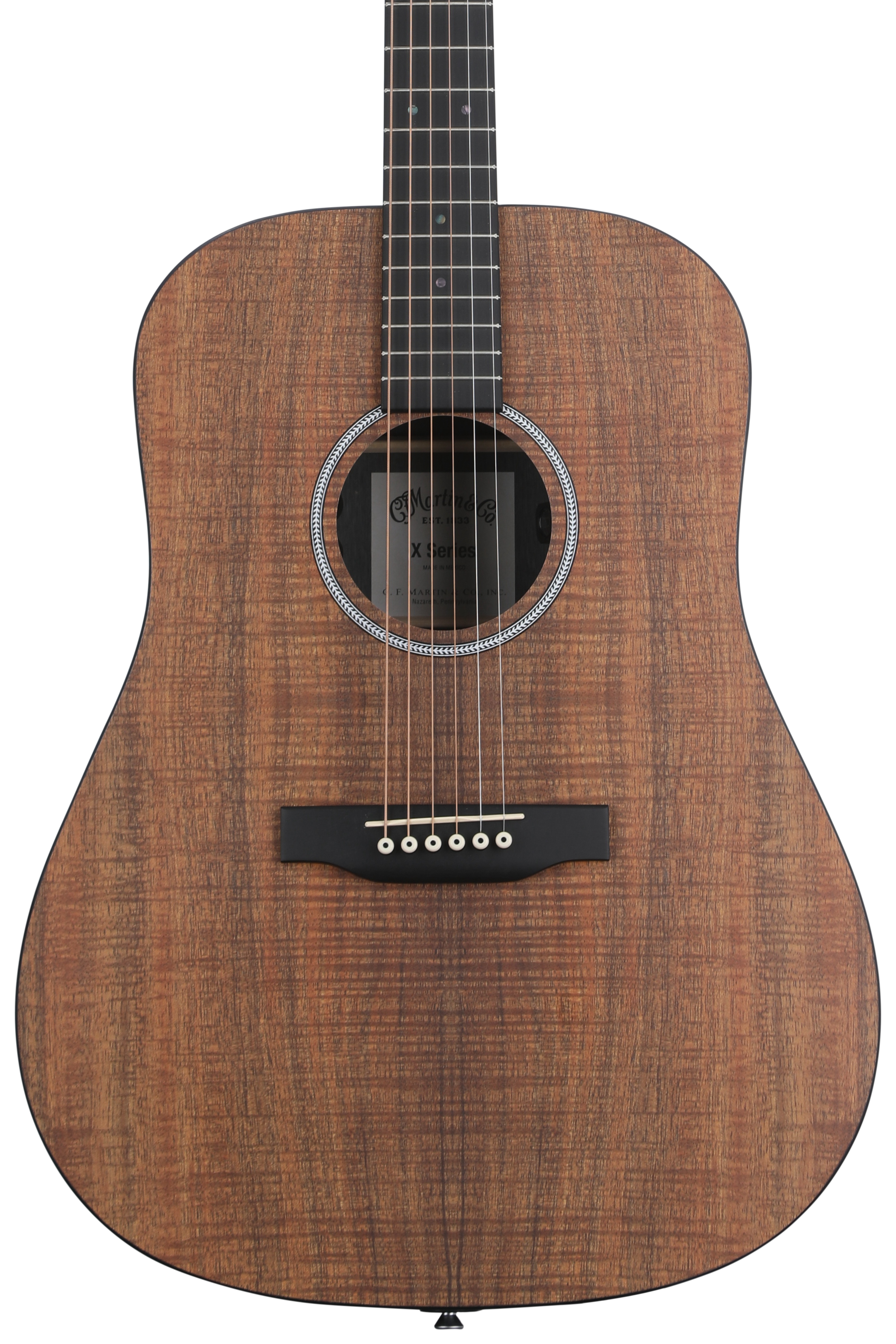 Martin D-X1E Koa Acoustic-electric Guitar - Figured Koa
