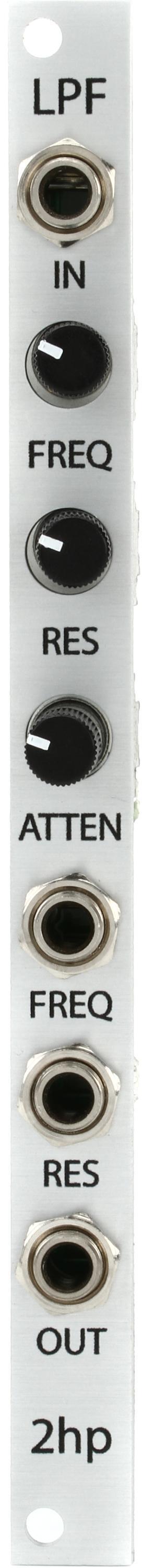 Photo of 2HP LPF Eurorack Low Pass Filter Module - Silver