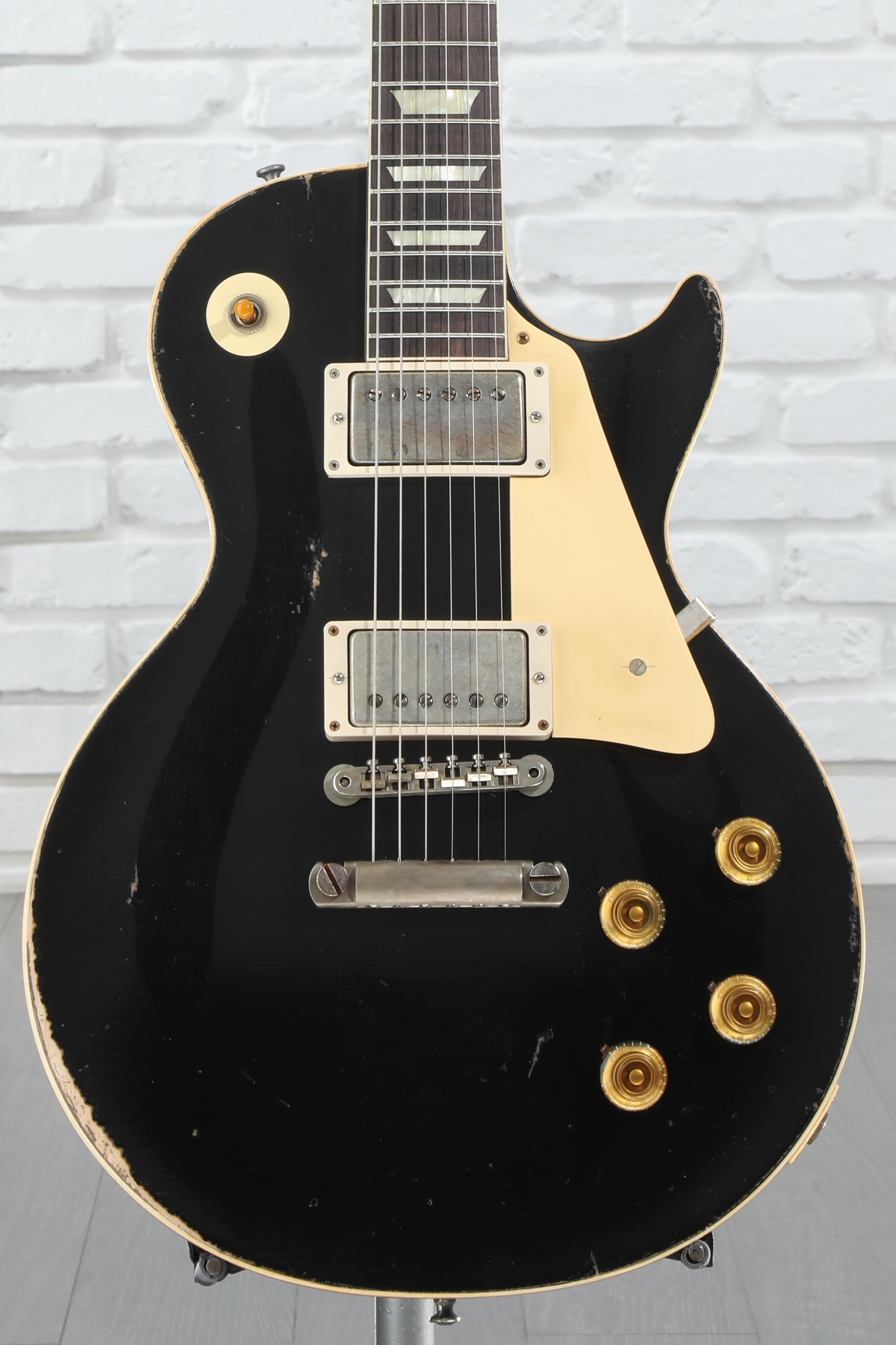 ギター Gibson Les Paul Standard DC Plus Black 2007 Gibson USA Les Paul Standard DC Double Cutaway Plain Top