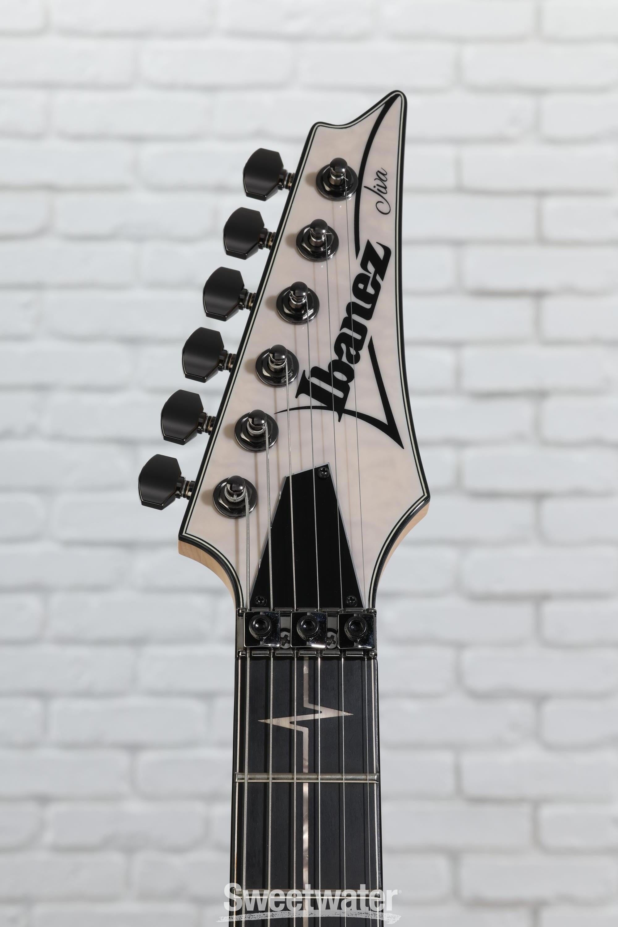 Ibanez JIVAX2 Nita Strauss Signature - Ghost | Sweetwater