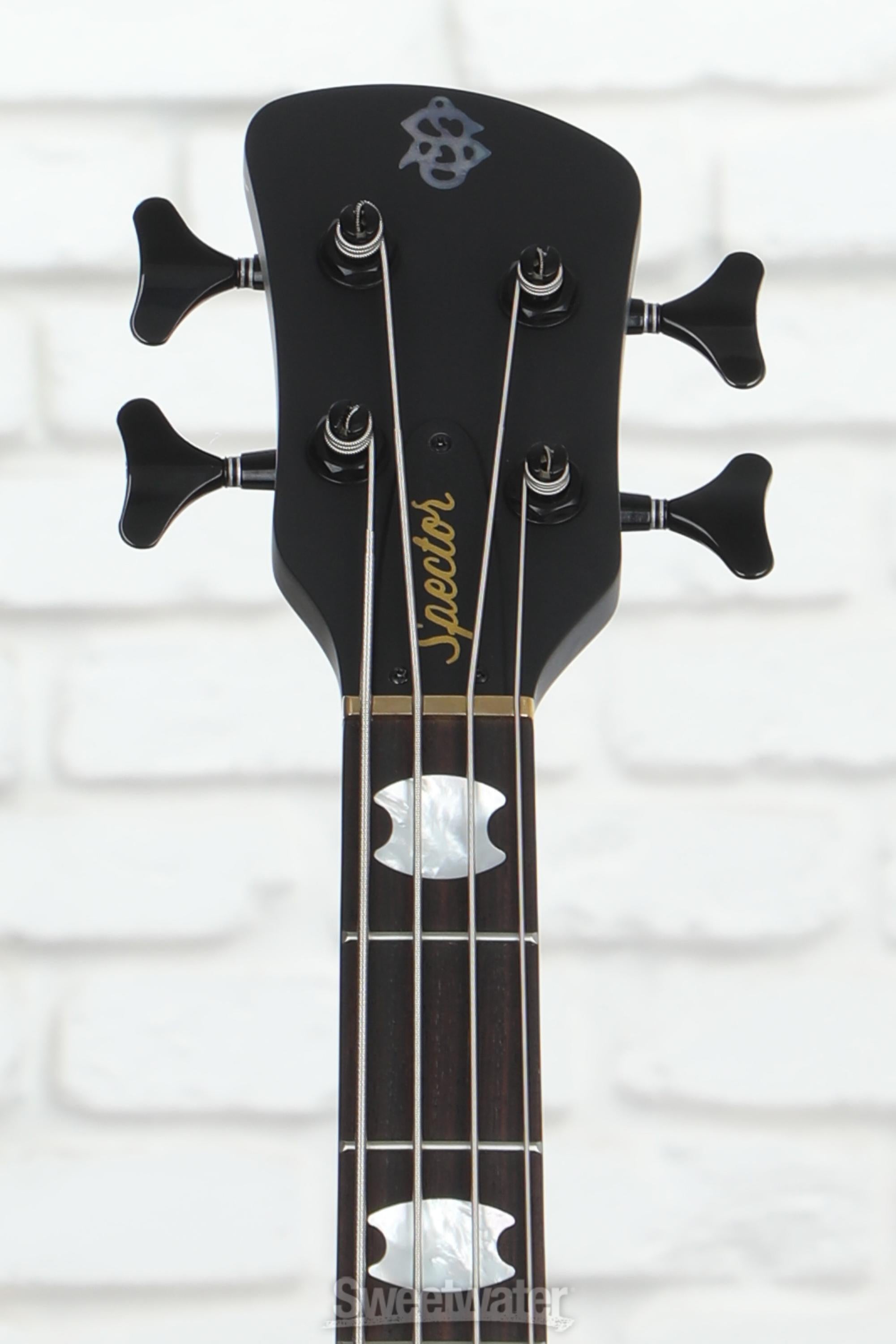 Spector Euro 4 LX Electric Bass Guitar - Nightshade | Sweetwater