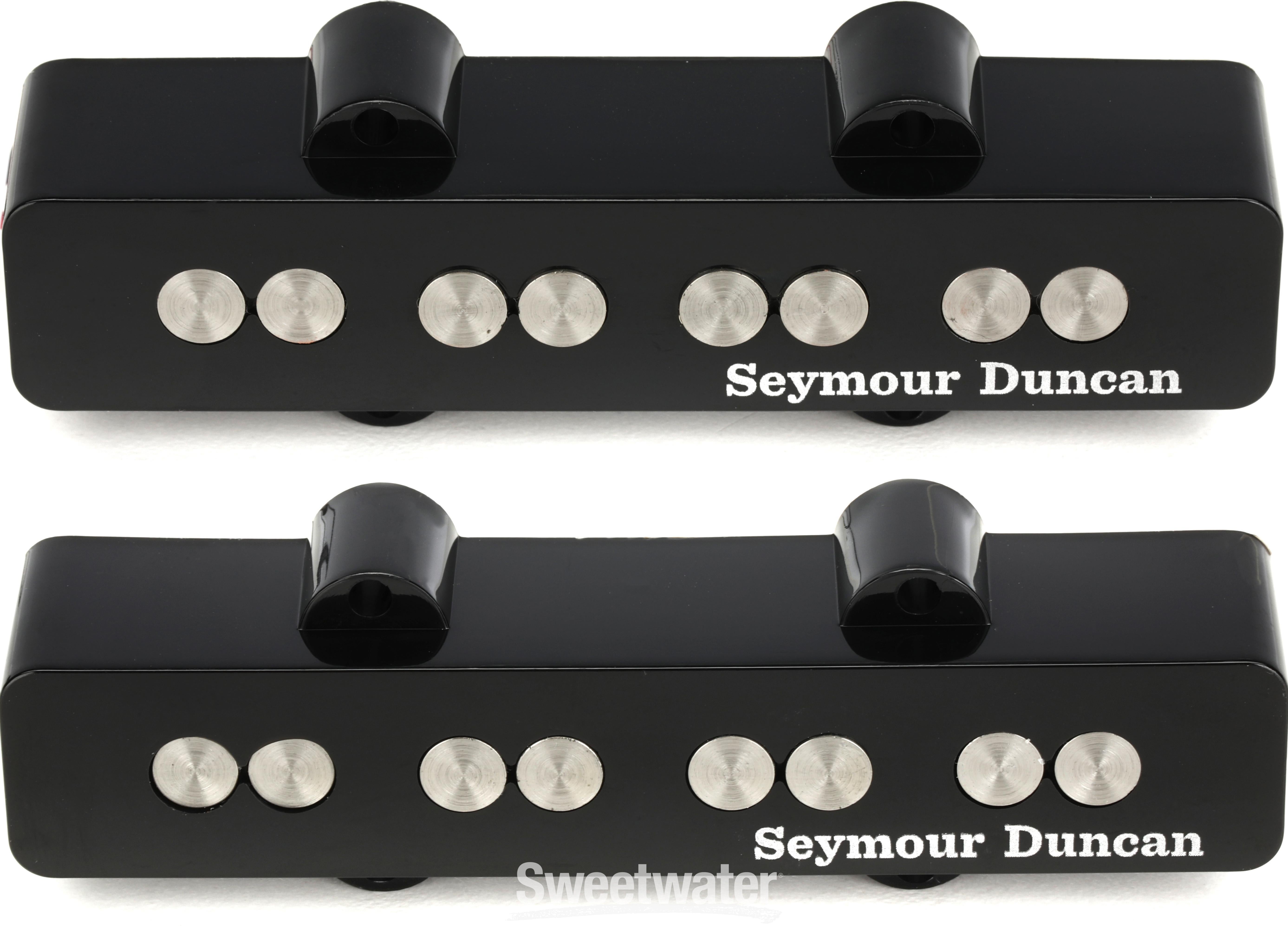 Seymour Duncan SJB-3 Quarter Pound J-Bass Pickup - Black Set 