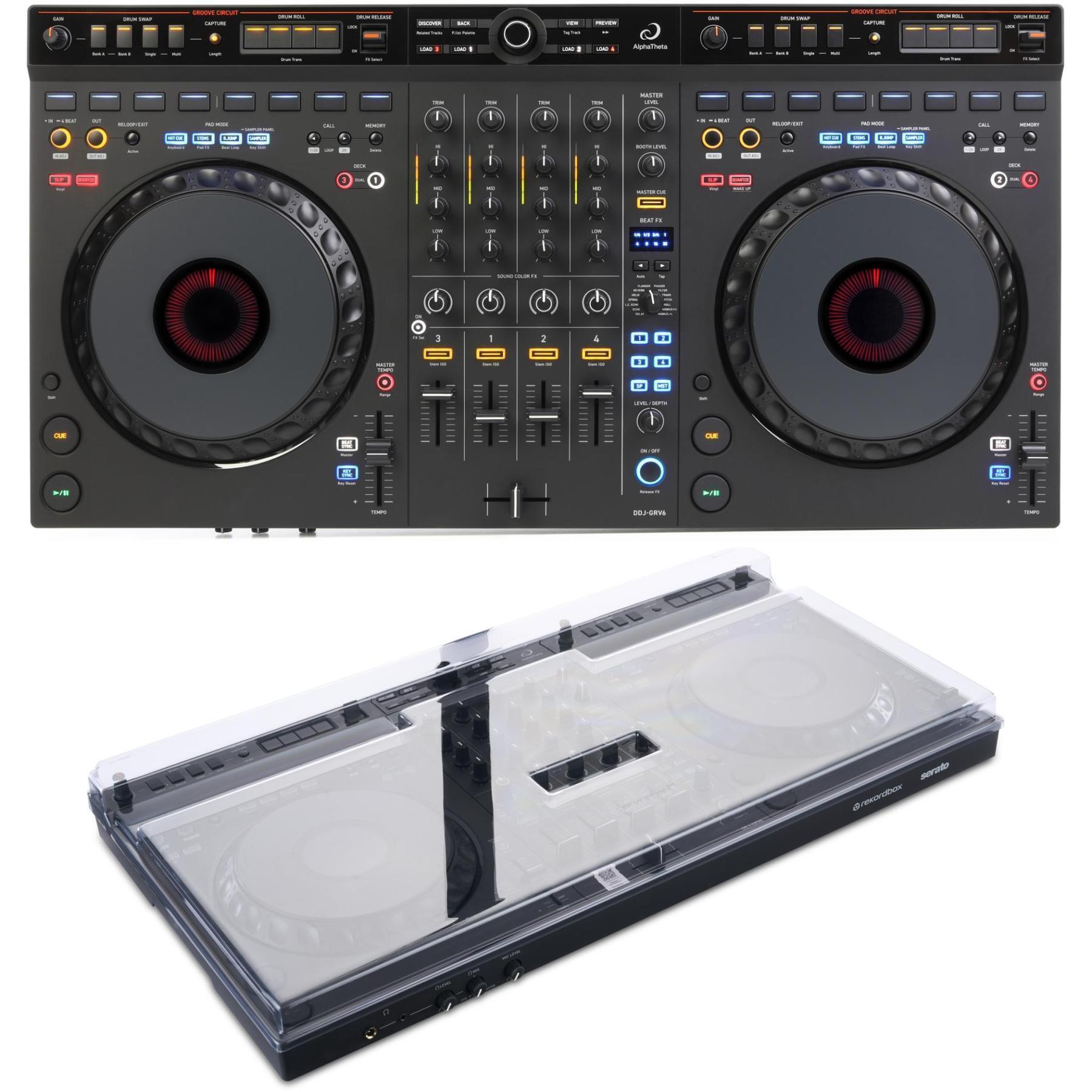 AlphaTheta(アルファシータ) / DDJ-GRV6 Amazon.com: Pioneer DJ AlphaTheta DDJ-GRV6 4-channel