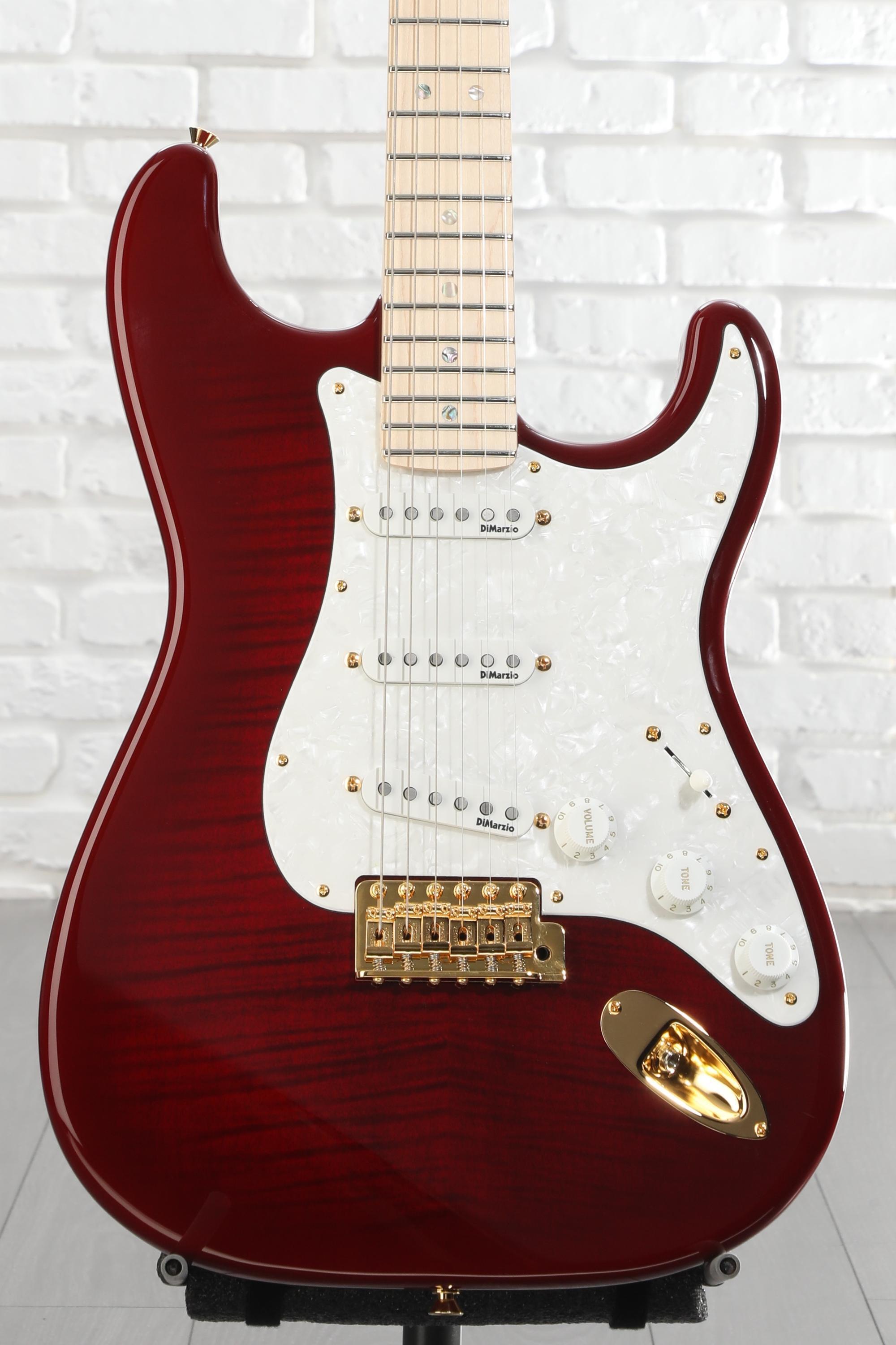 Fender Richie Kotzen Stratocaster Electric Guitar - Transparent