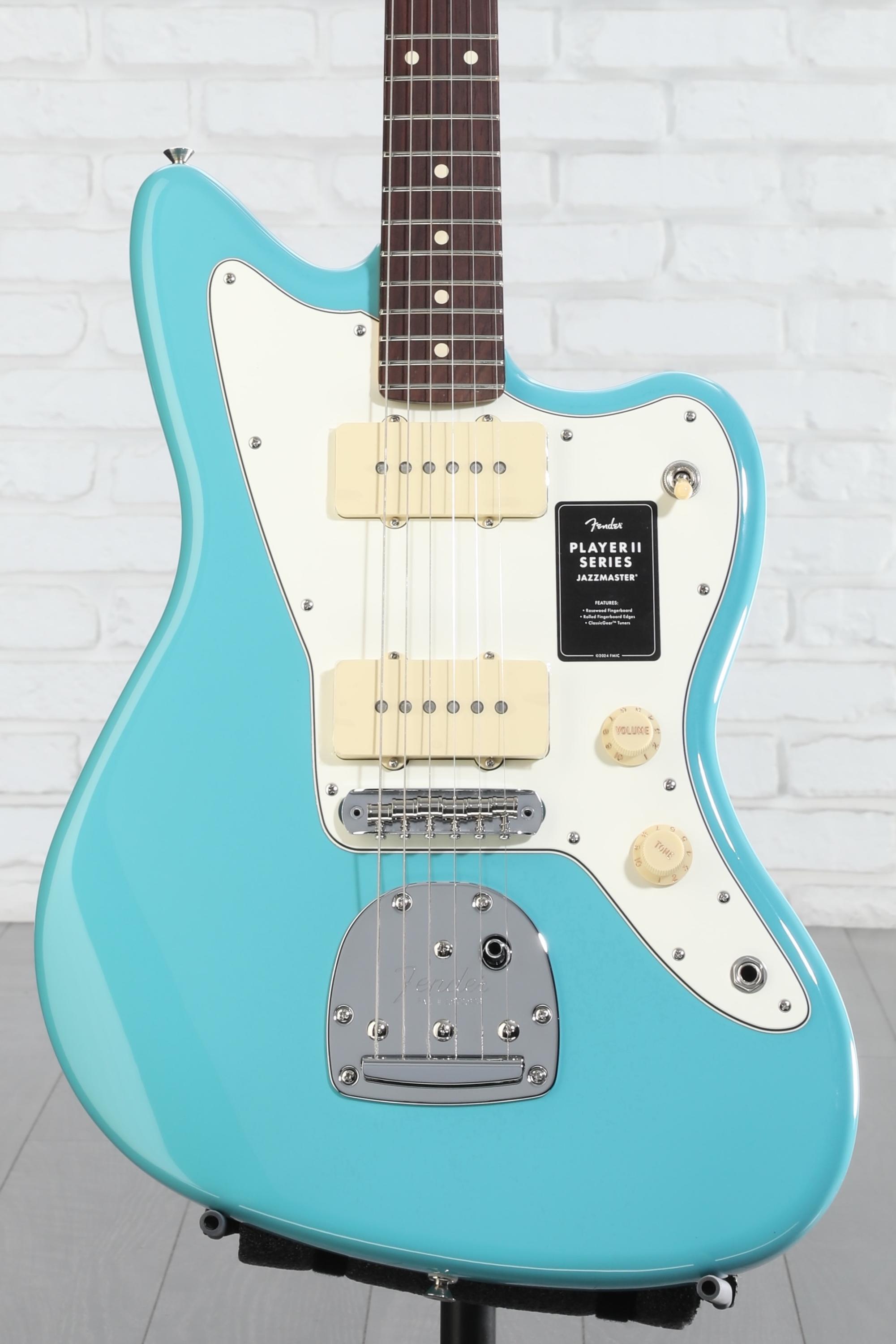Fender Player II Jazzmaster Electric Guitar - Aquatone Blue