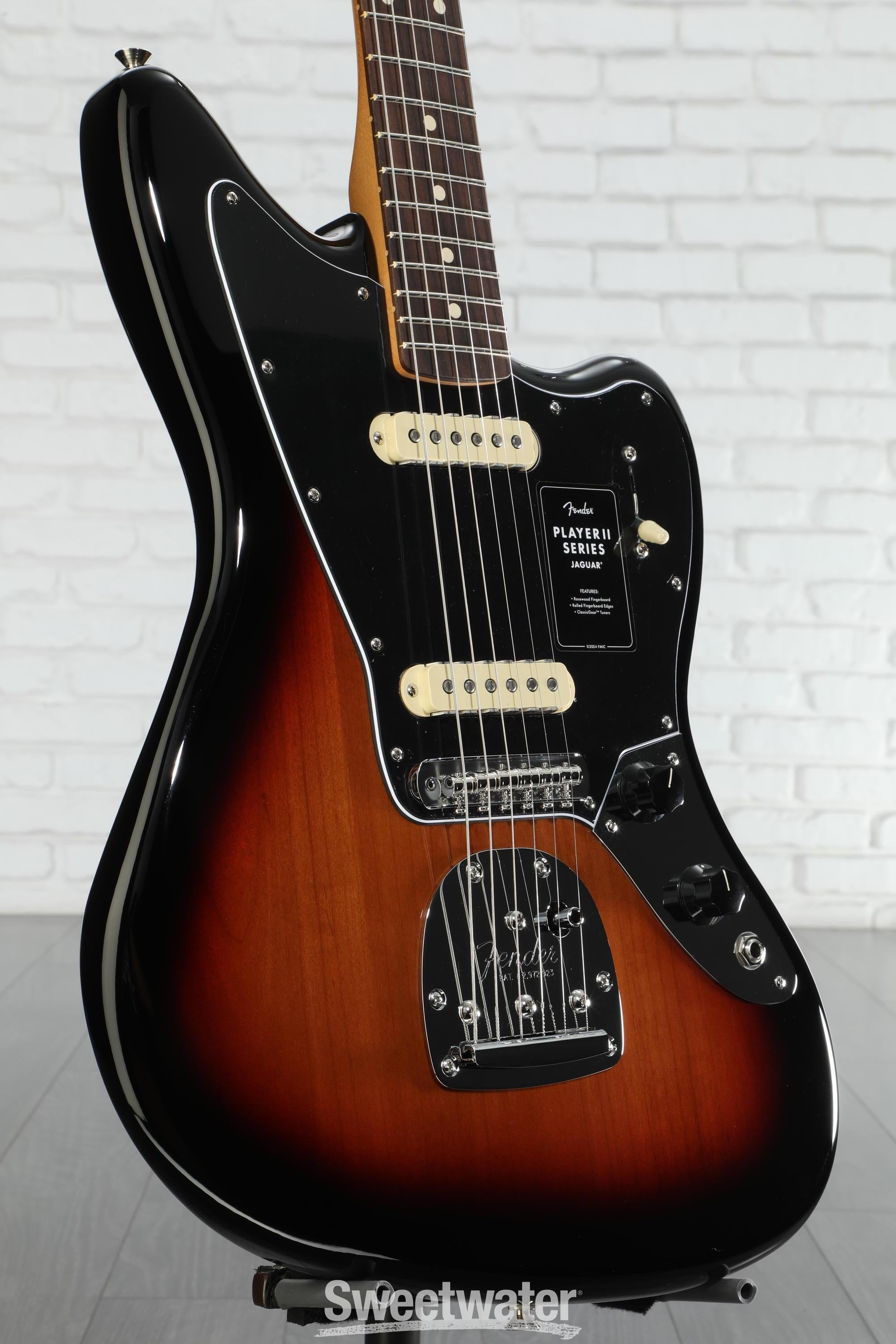 Fender Player II Jaguar Electric Guitar - 3-color Sunburst