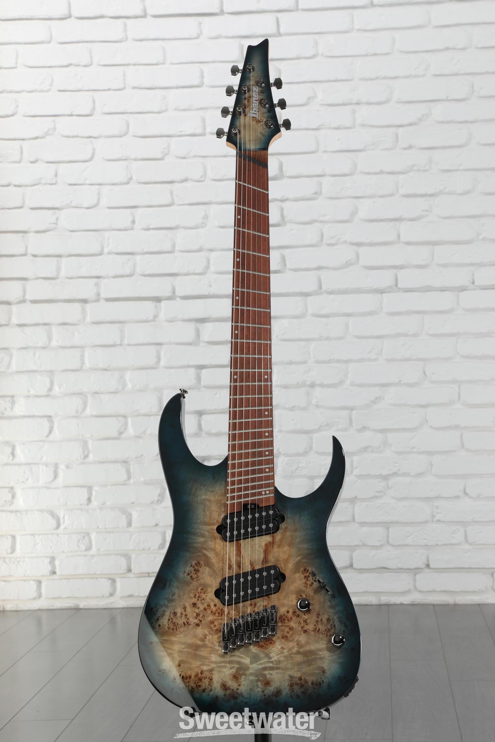 Ibanez RGMS7 7-string Electric Guitar - Cosmic Blue