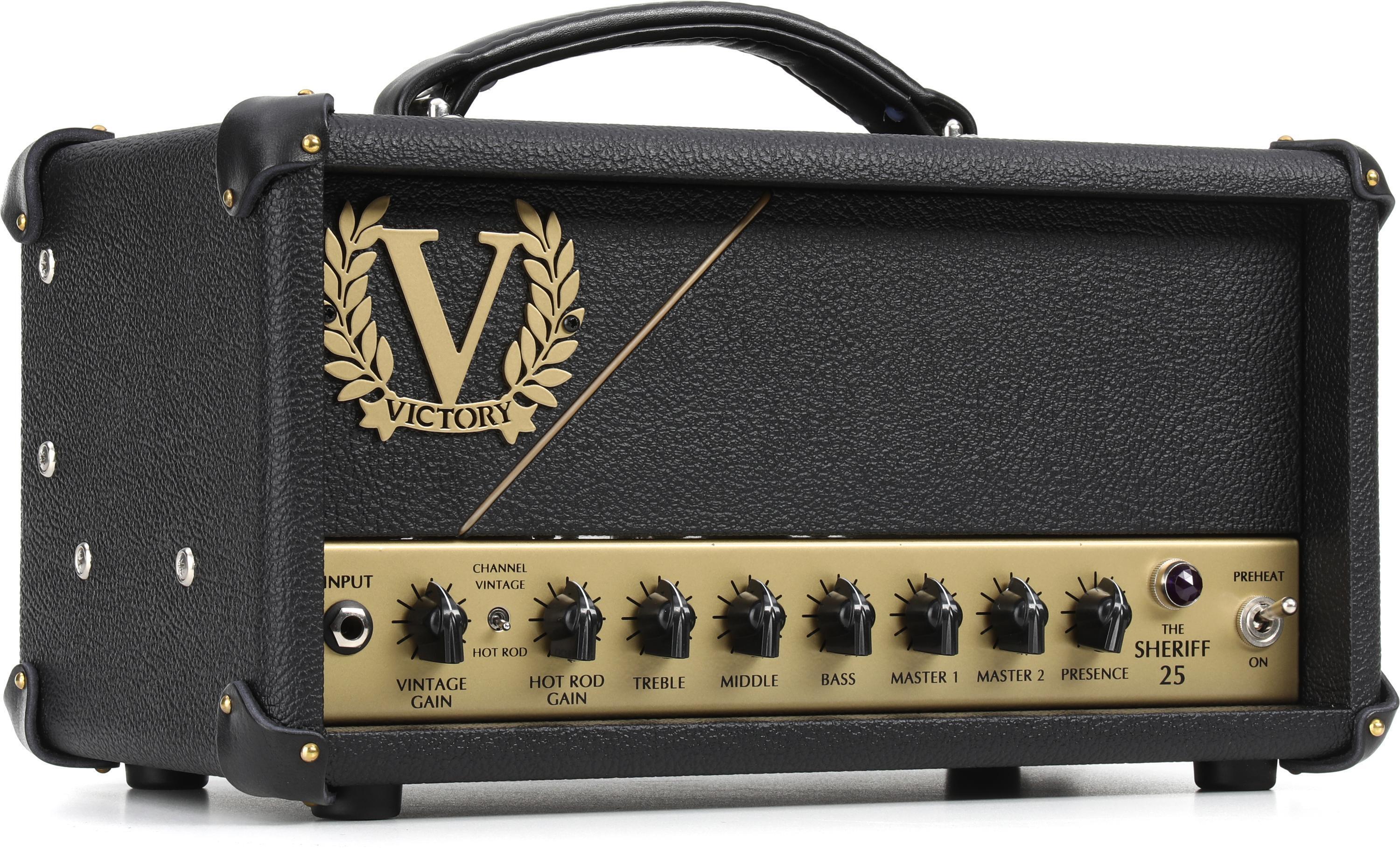 Victory Amplification The Sheriff 25 25-watt Amplifier Head - Wooden Chassis | Sweetwater