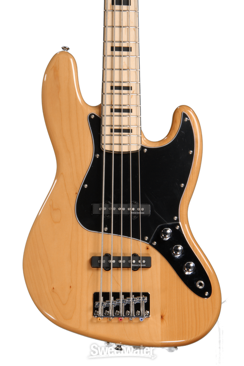 Squier Vintage Modified Jazz Bass - Natural 5-String | Sweetwater