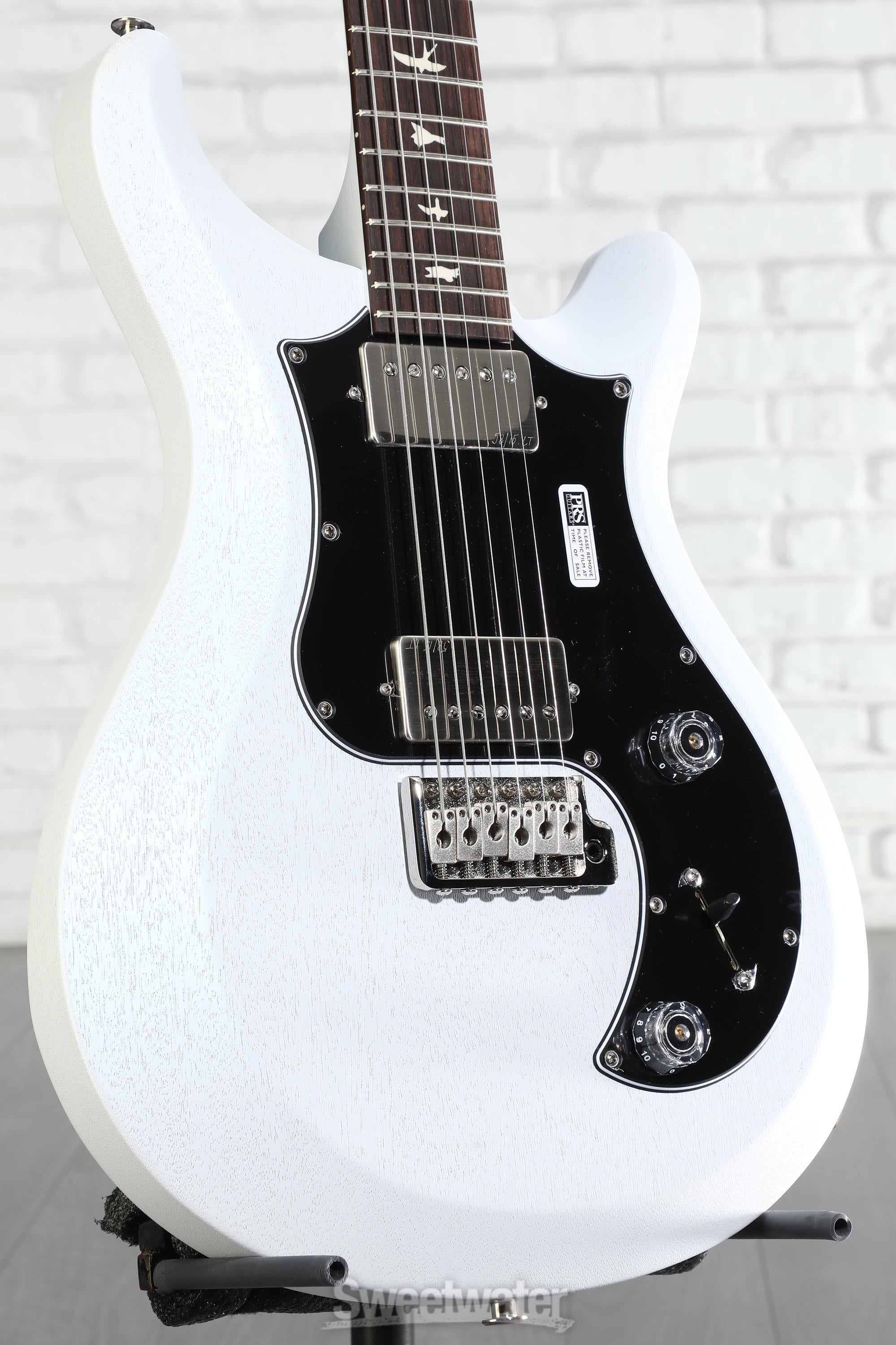 PRS S2 Standard 22 Electric Guitar - Pearl White Satin | Sweetwater