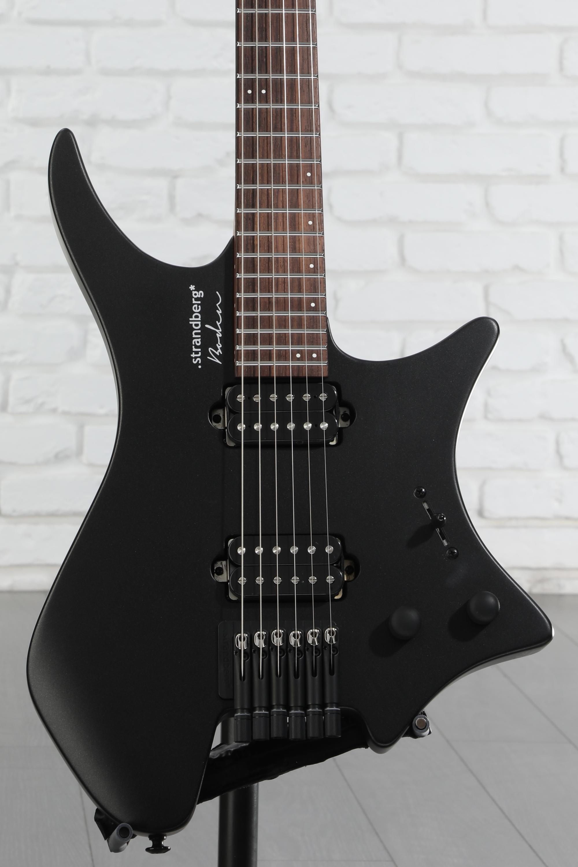 Strandberg Boden Essential 6 Electric Guitar - Black Granite