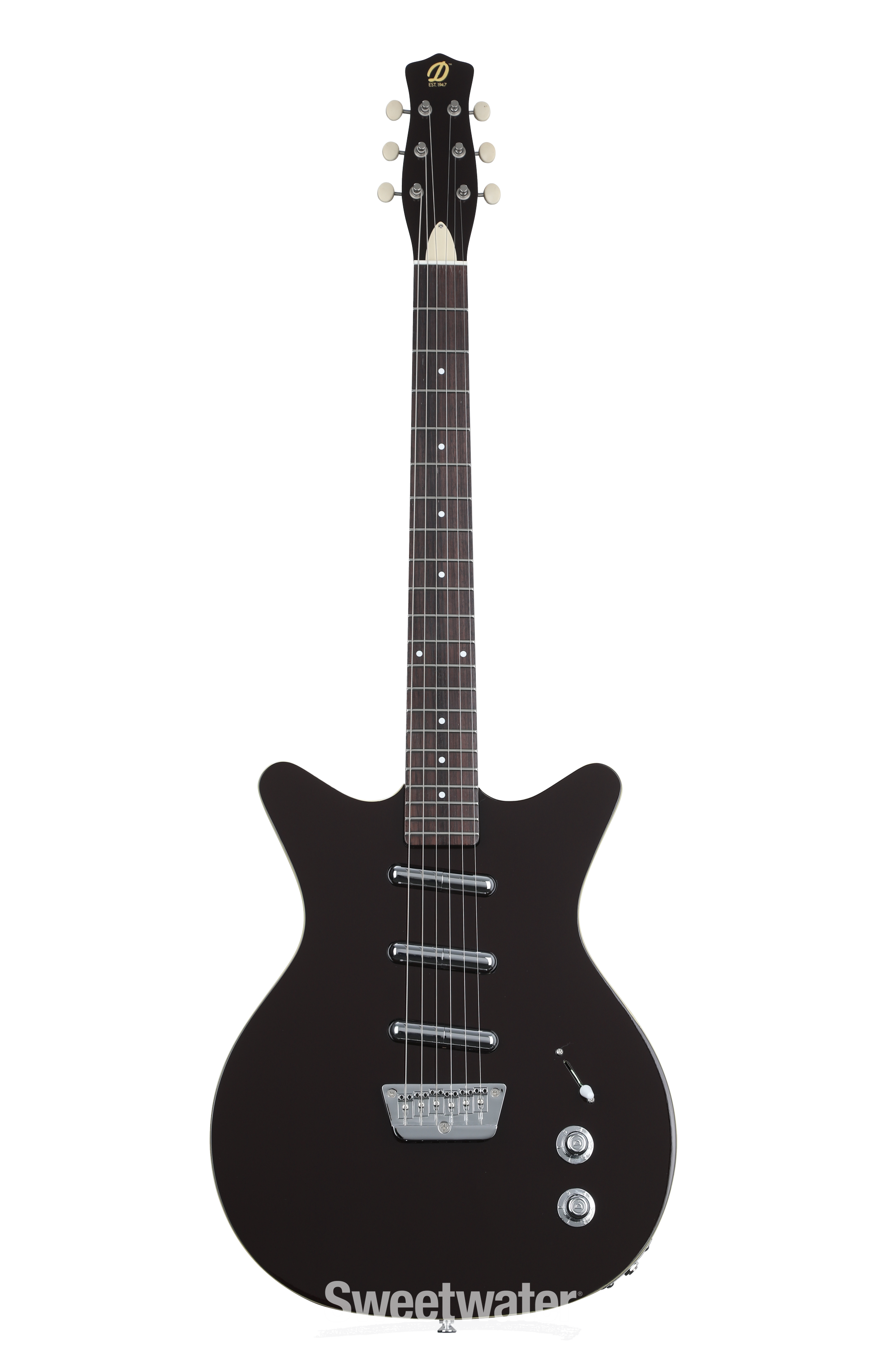 Danelectro '59 Triple Divine Electric Guitar - Dark Burgundy