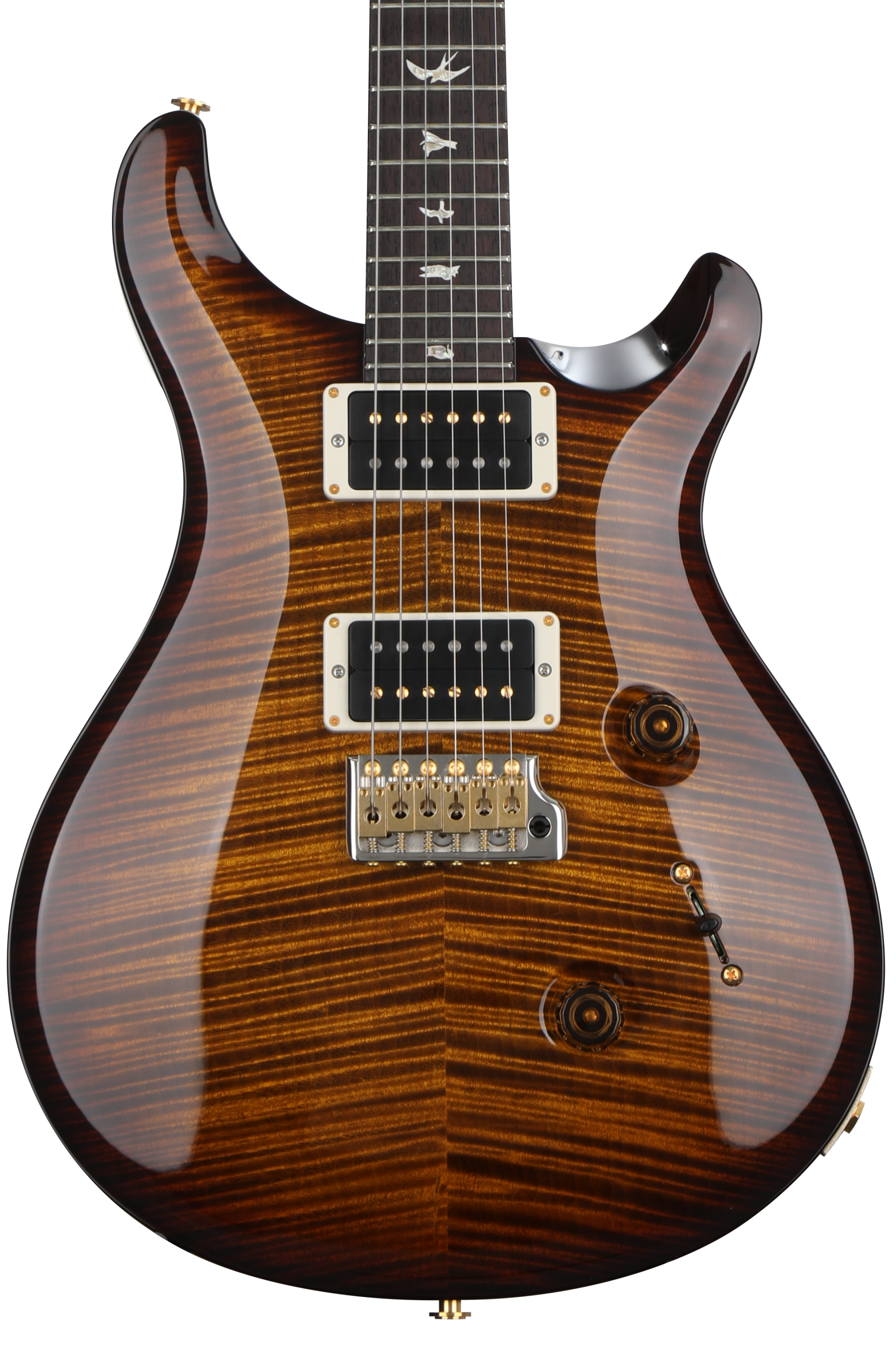 PRS Custom 24 10-Top Electric Guitar with Pattern Thin Neck