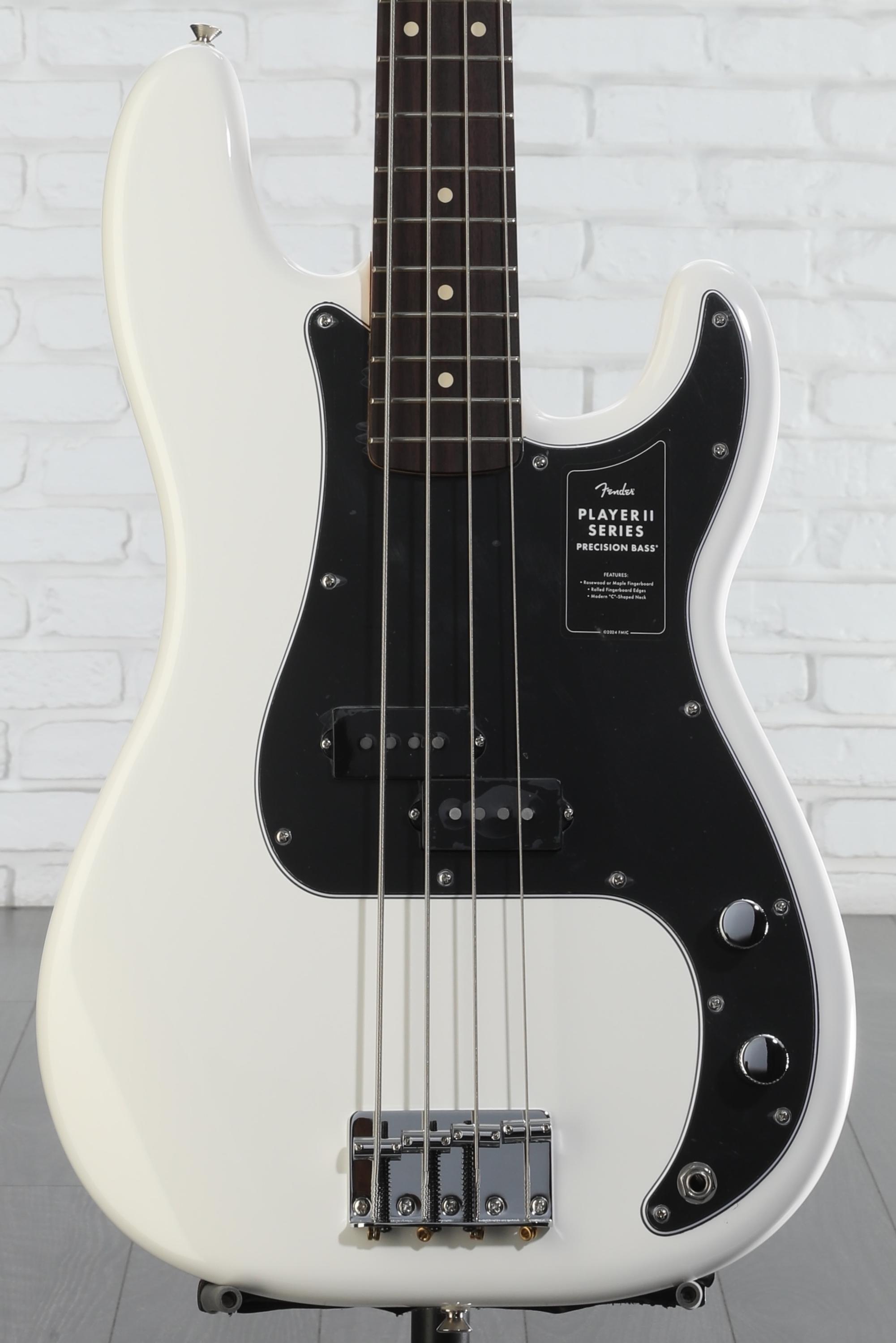 Fender Player II Precision Bass - Polar White with Rosewood Fingerboard