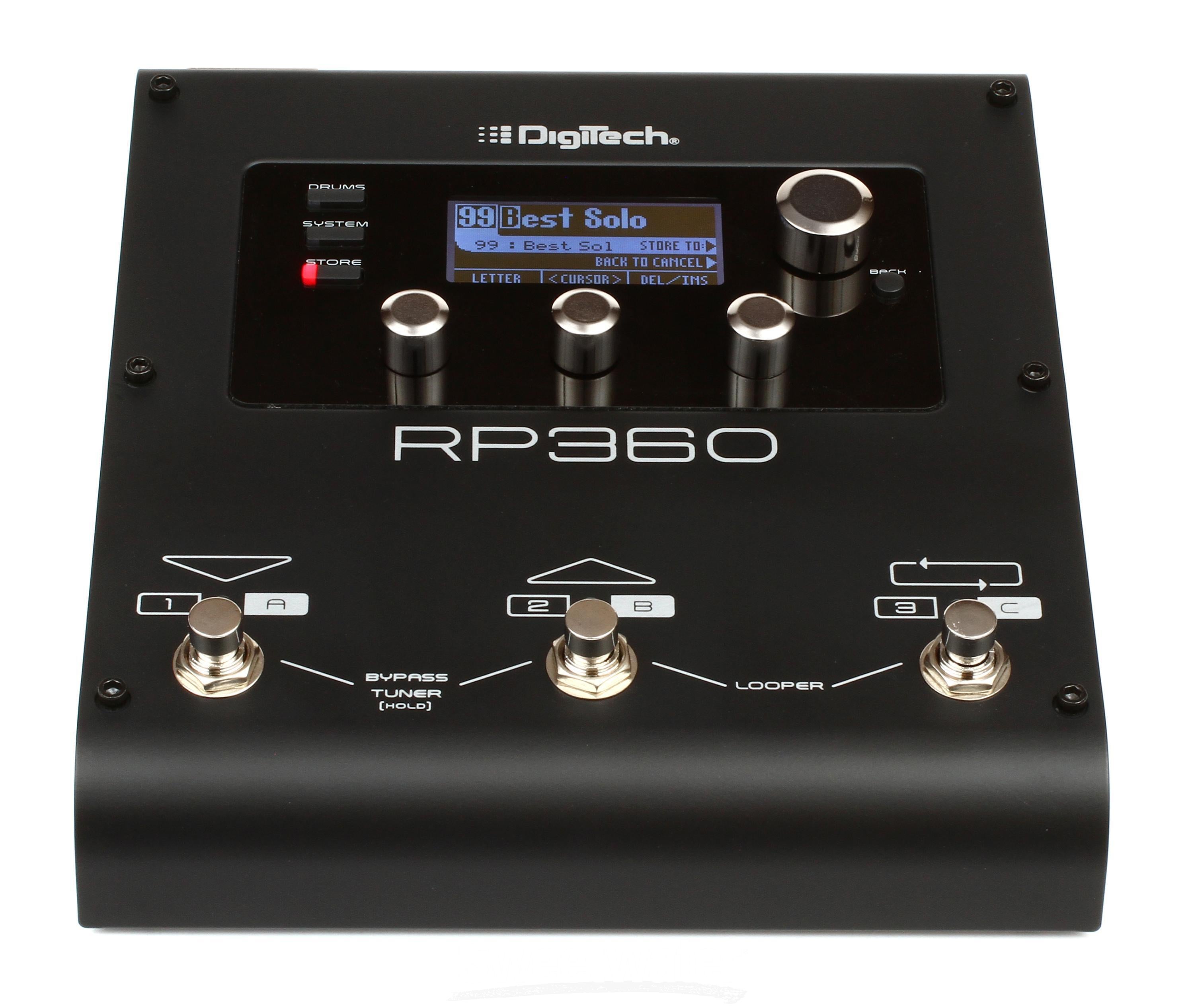 DigiTech RP360 Multi-FX Pedal with USB Reviews | Sweetwater