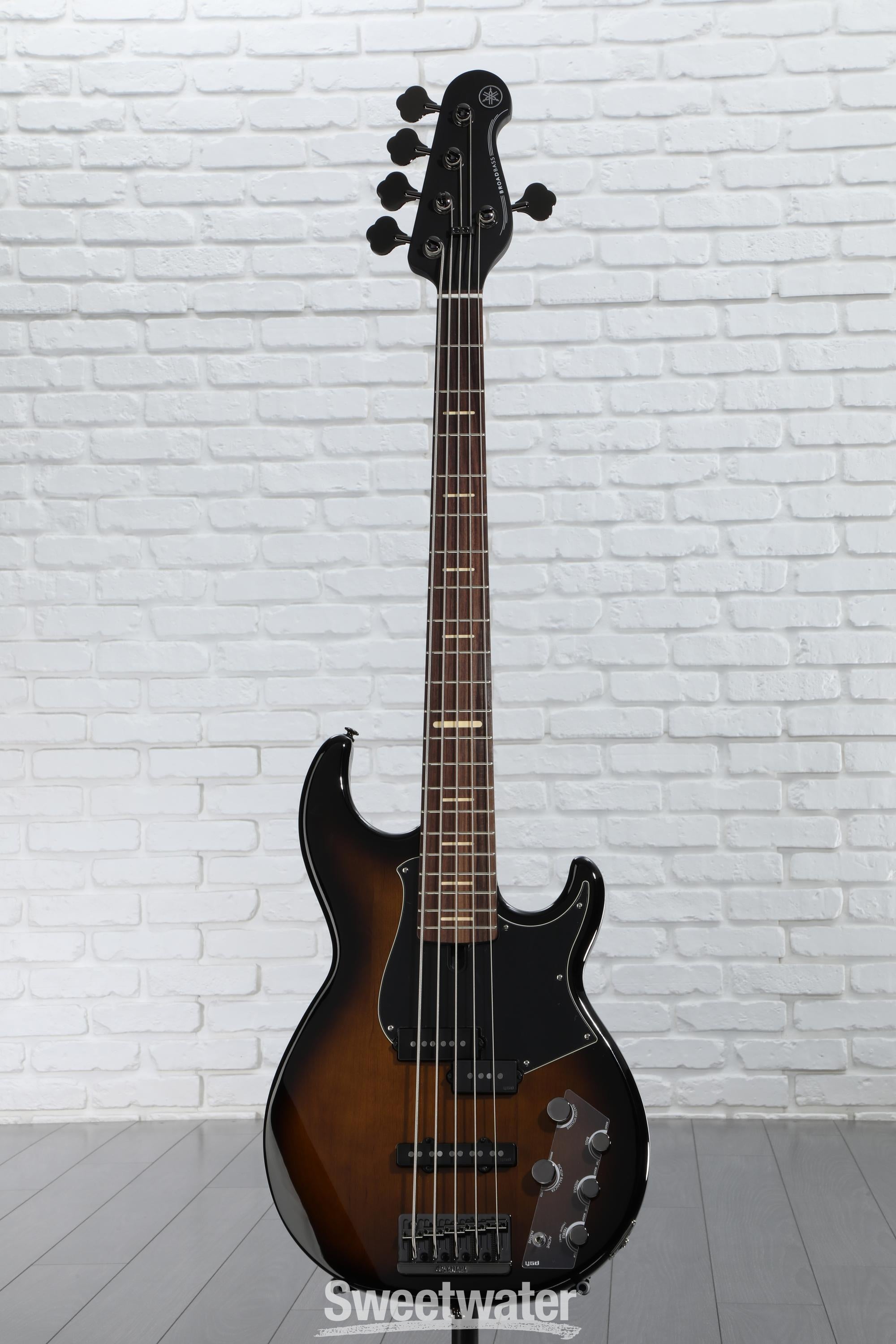 Yamaha BB735A 5-string Bass Guitar - Dark Coffee Sunburst