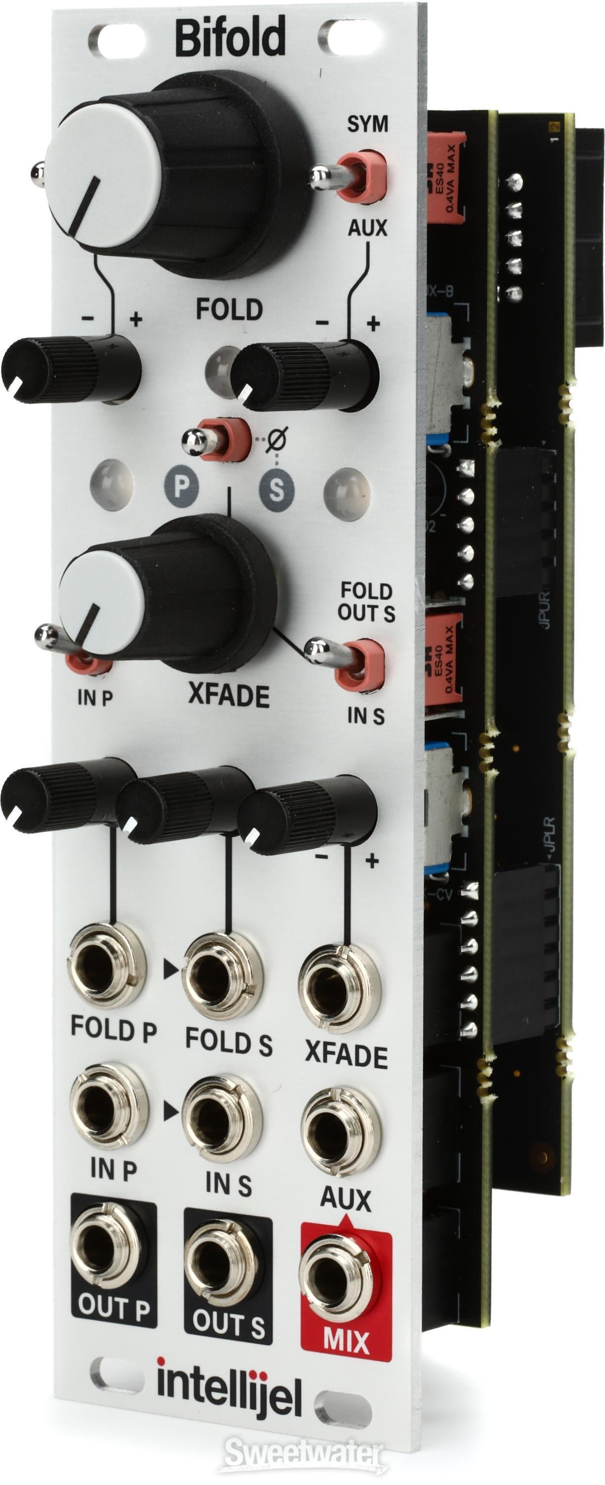 Intellijel Bifold Dual Channel Wavefolder for Audio/CV Eurorack