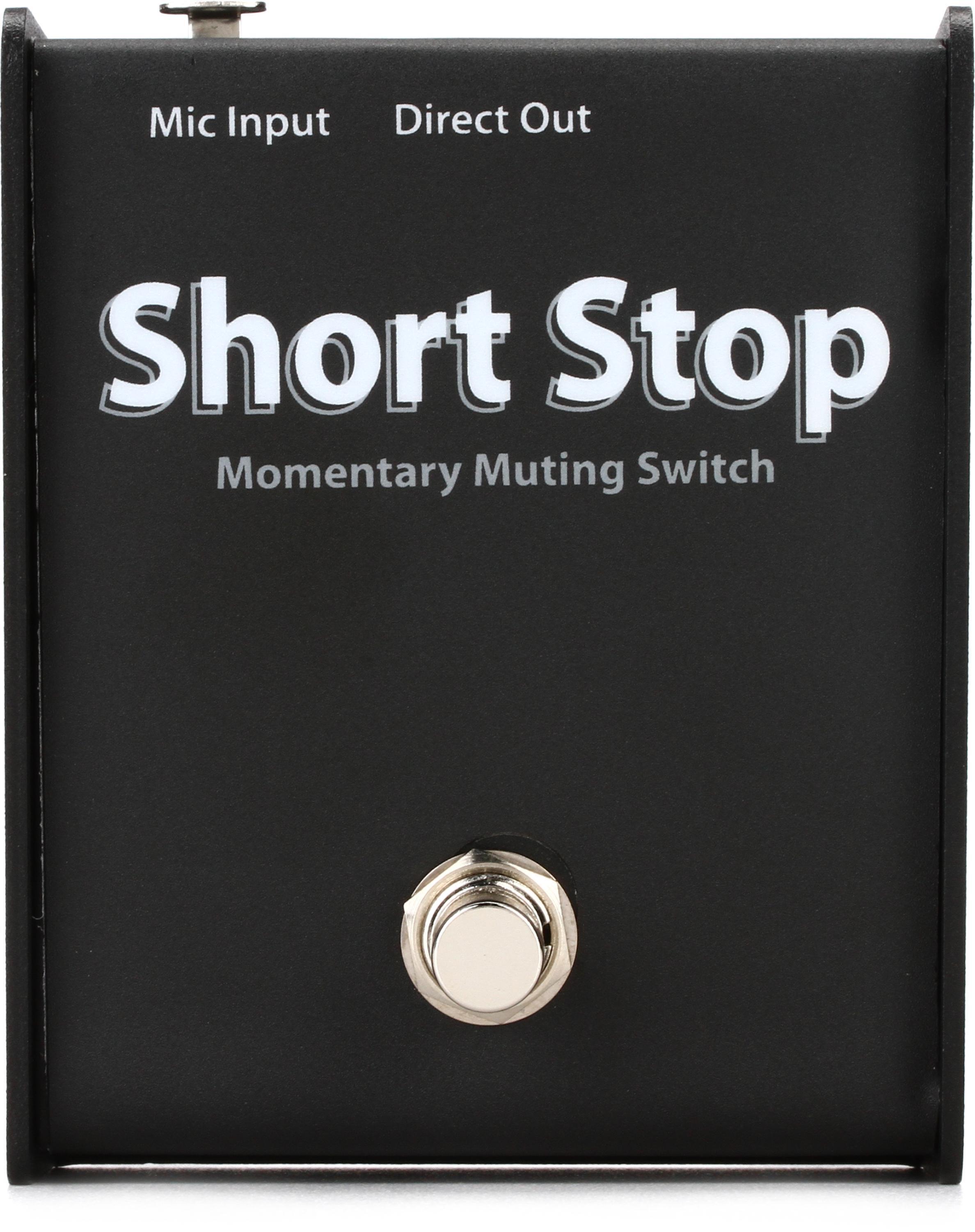 Pro Co Short Stop Momentary Muting Footswitch | Sweetwater