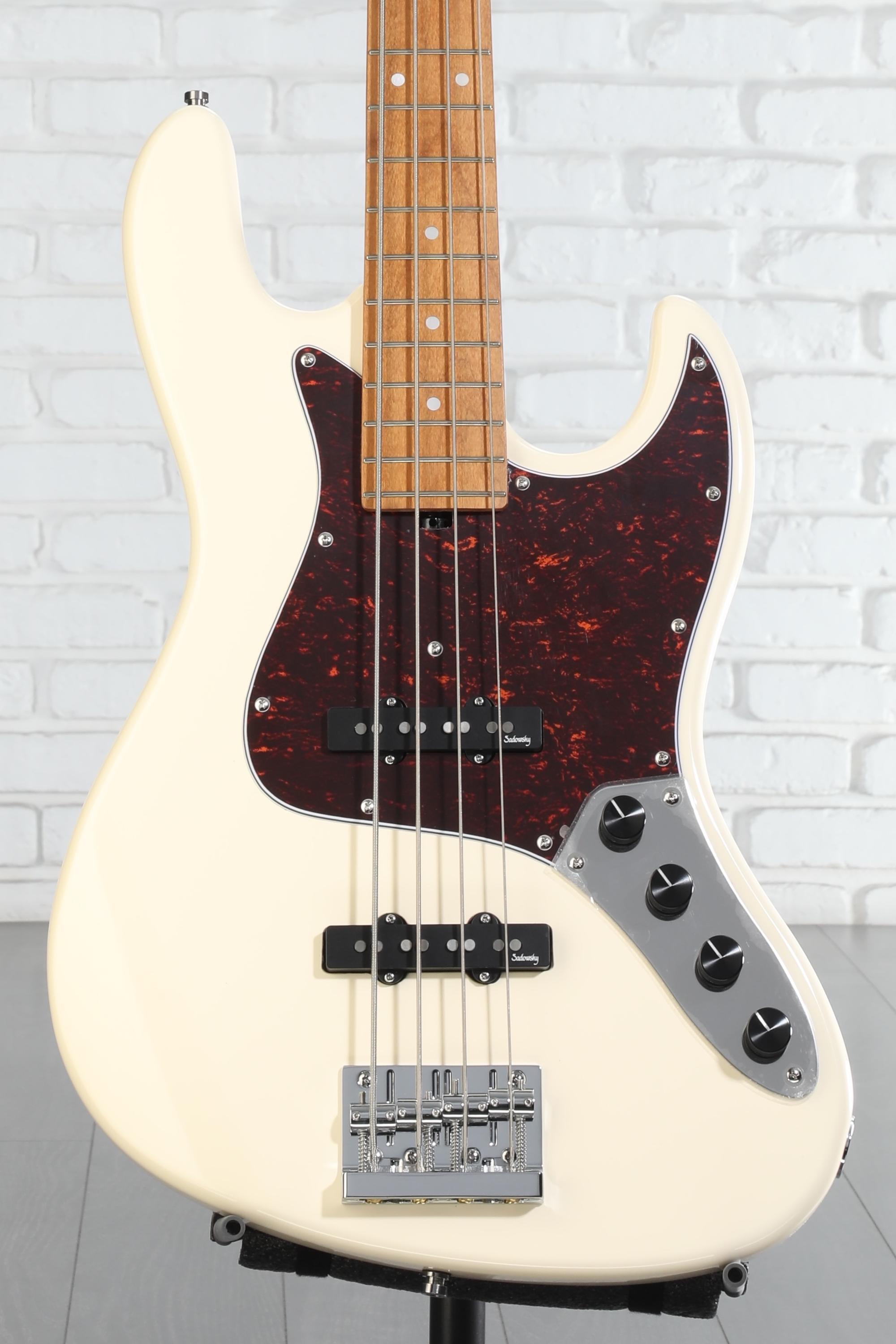 ベース Sadowsky Metro Express ME21 VJ4 Sadowsky MetroExpress 21 Fret Vintage JJ Bass - 4 String - Black