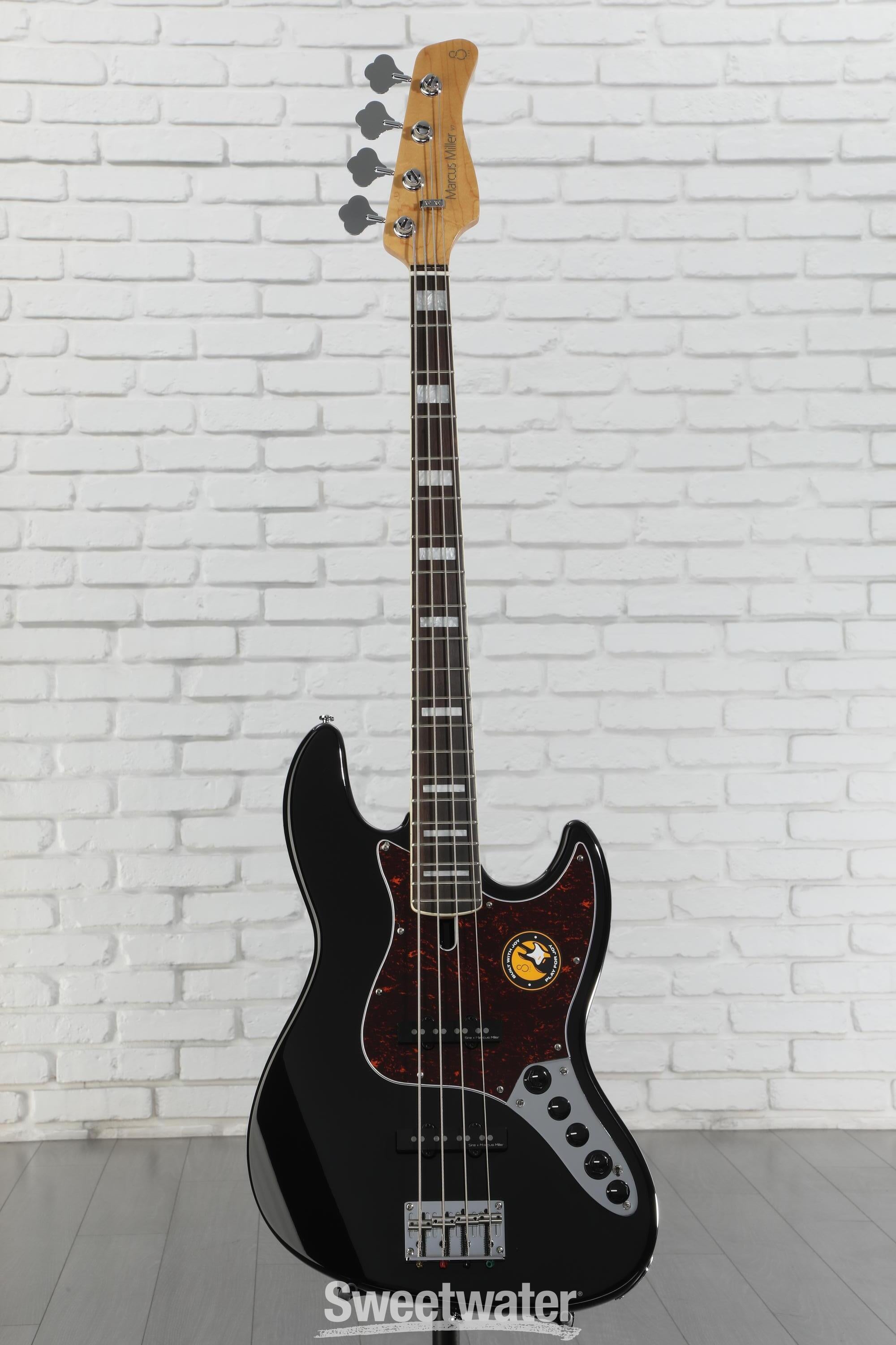 Sire Marcus Miller V7 Alder 4-string Bass Guitar - Black