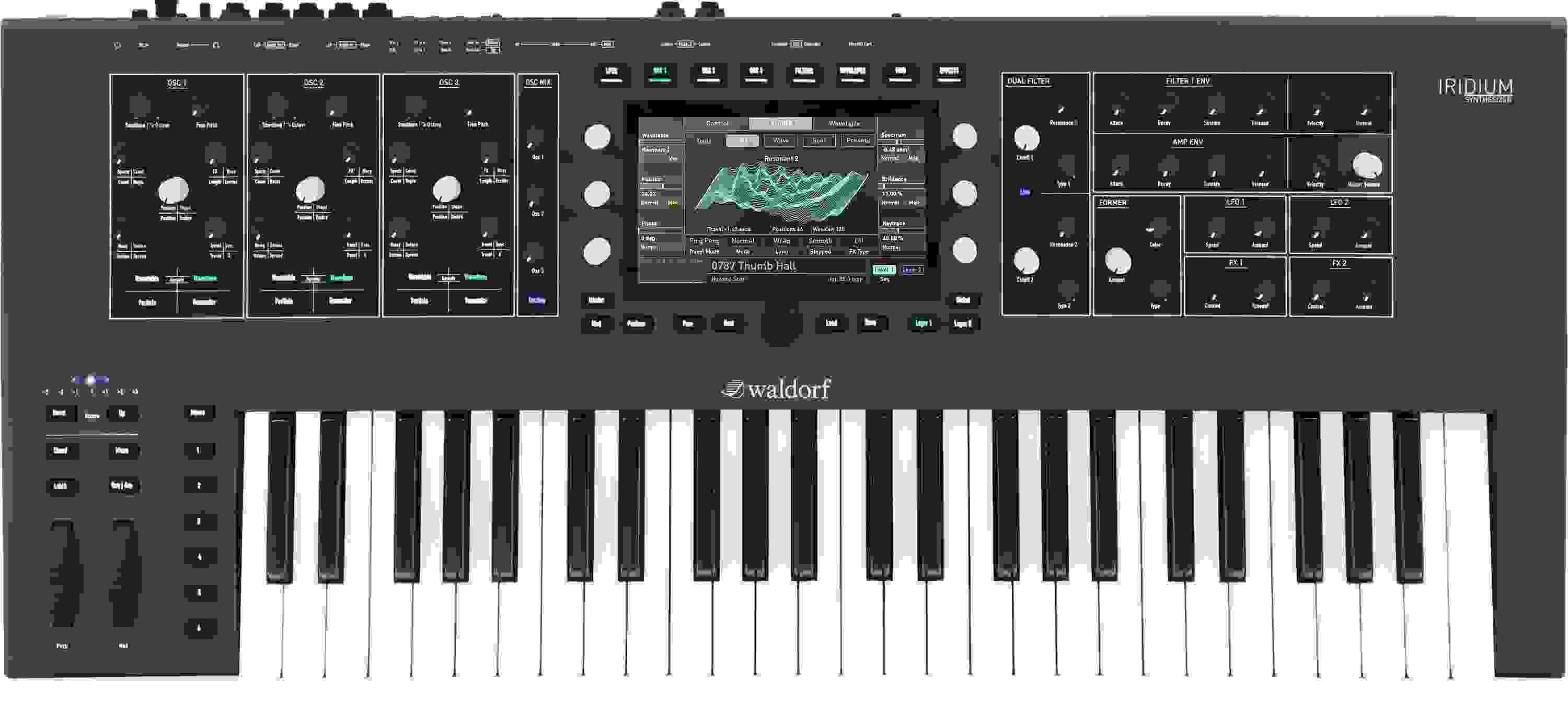 Waldorf Iridium Keyboard 49-Key Synthesizer