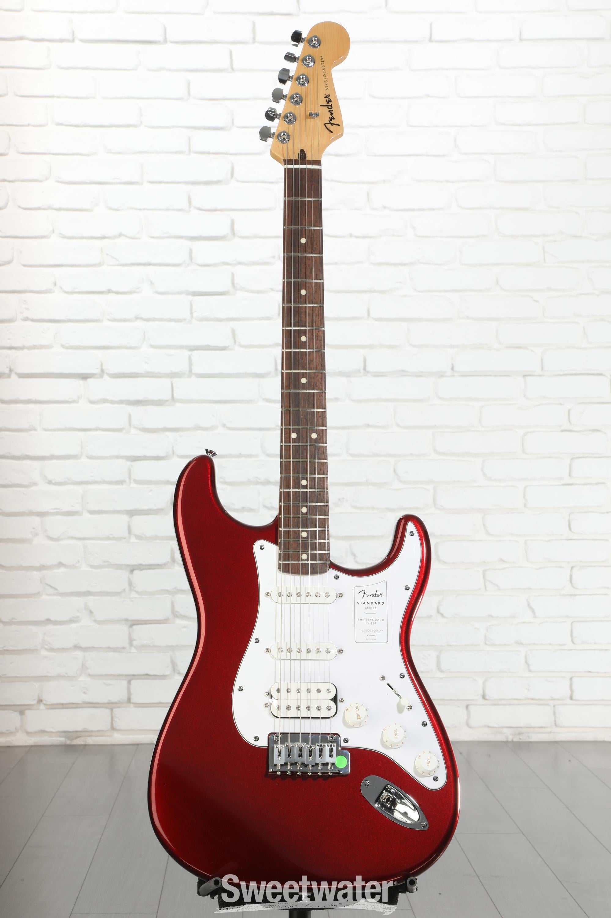 Fender Standard Stratocaster HSS Electric Guitar - Candy Cola