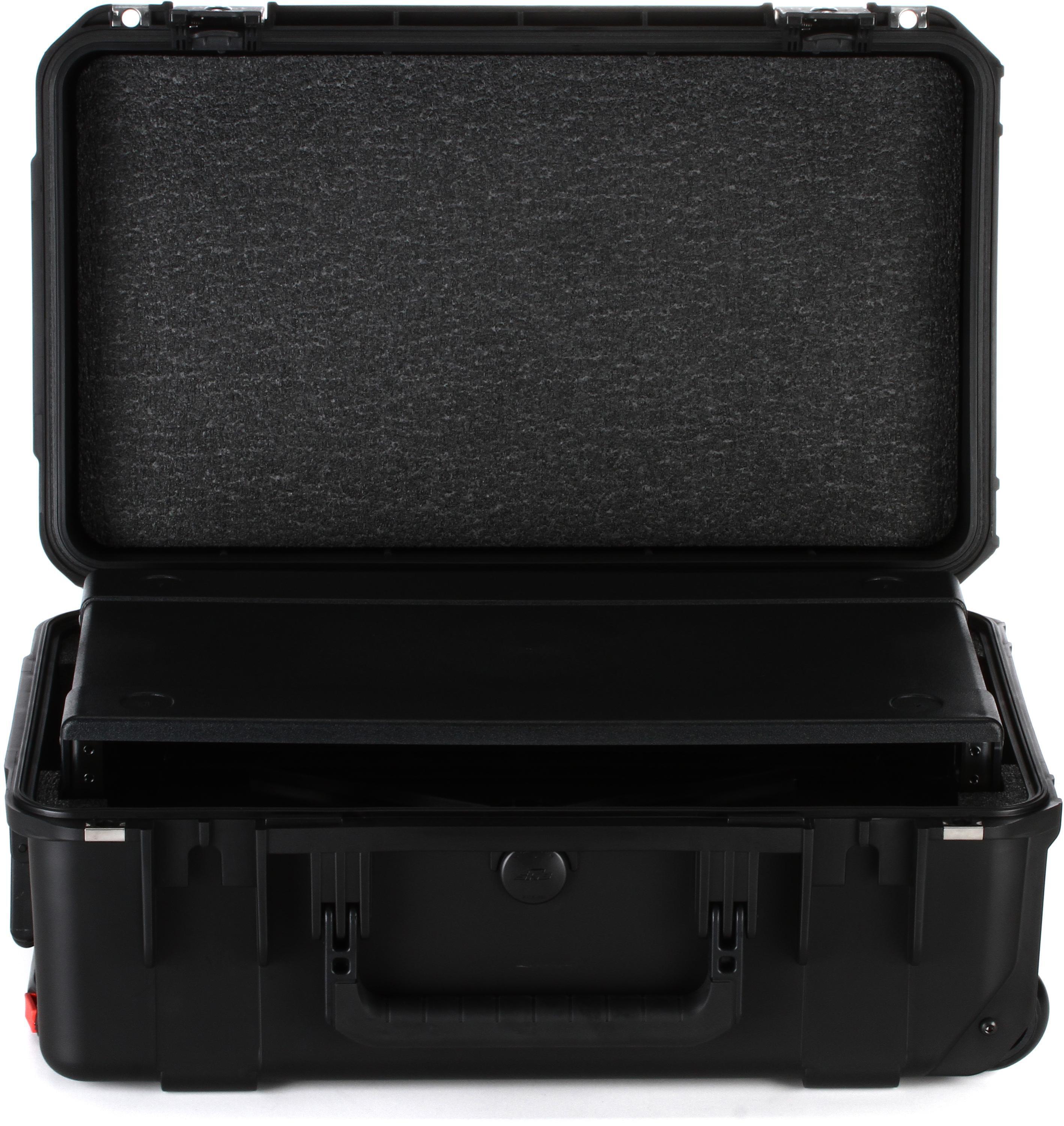 SKB 3i-2011M72U iSeries 2U Carry On Shallow Fly Rack Case - 9