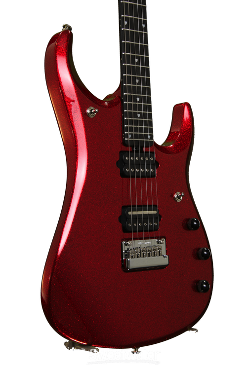 Ernie Ball Music Man JPXI BFR 6 - Cardinal Red Sparkle Ernie Ball Music Man JPXI BFR 6 - Cardinal Red Sparkle