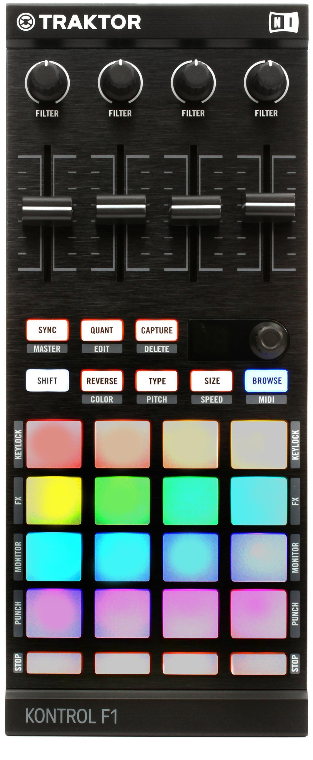 Native Instruments Traktor Kontrol F1 Remix Deck Controller