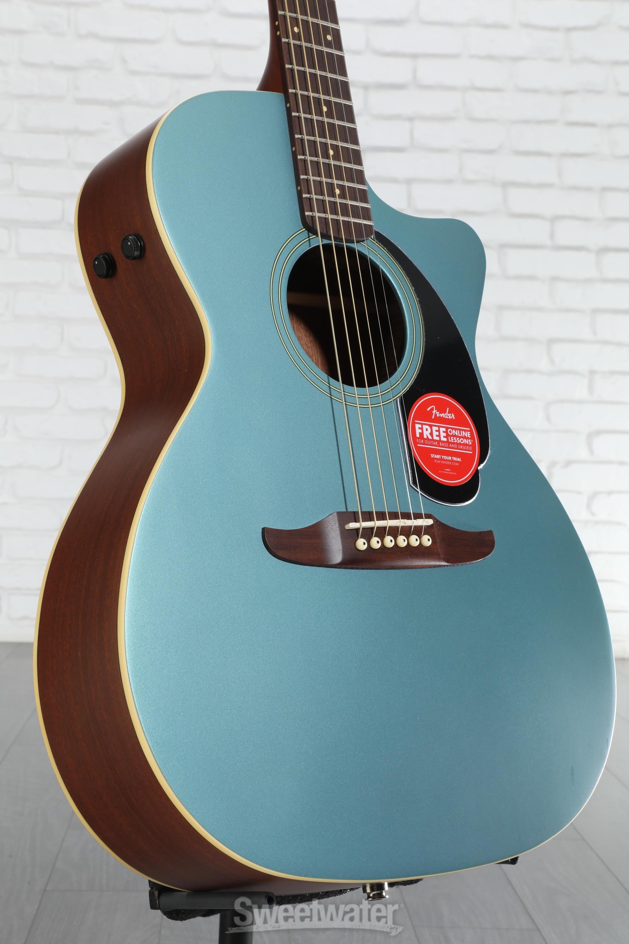 ギター Fender Newporter Player (Tidepool) Fender Newporter Player - Tidepool (New)| Black Mountain