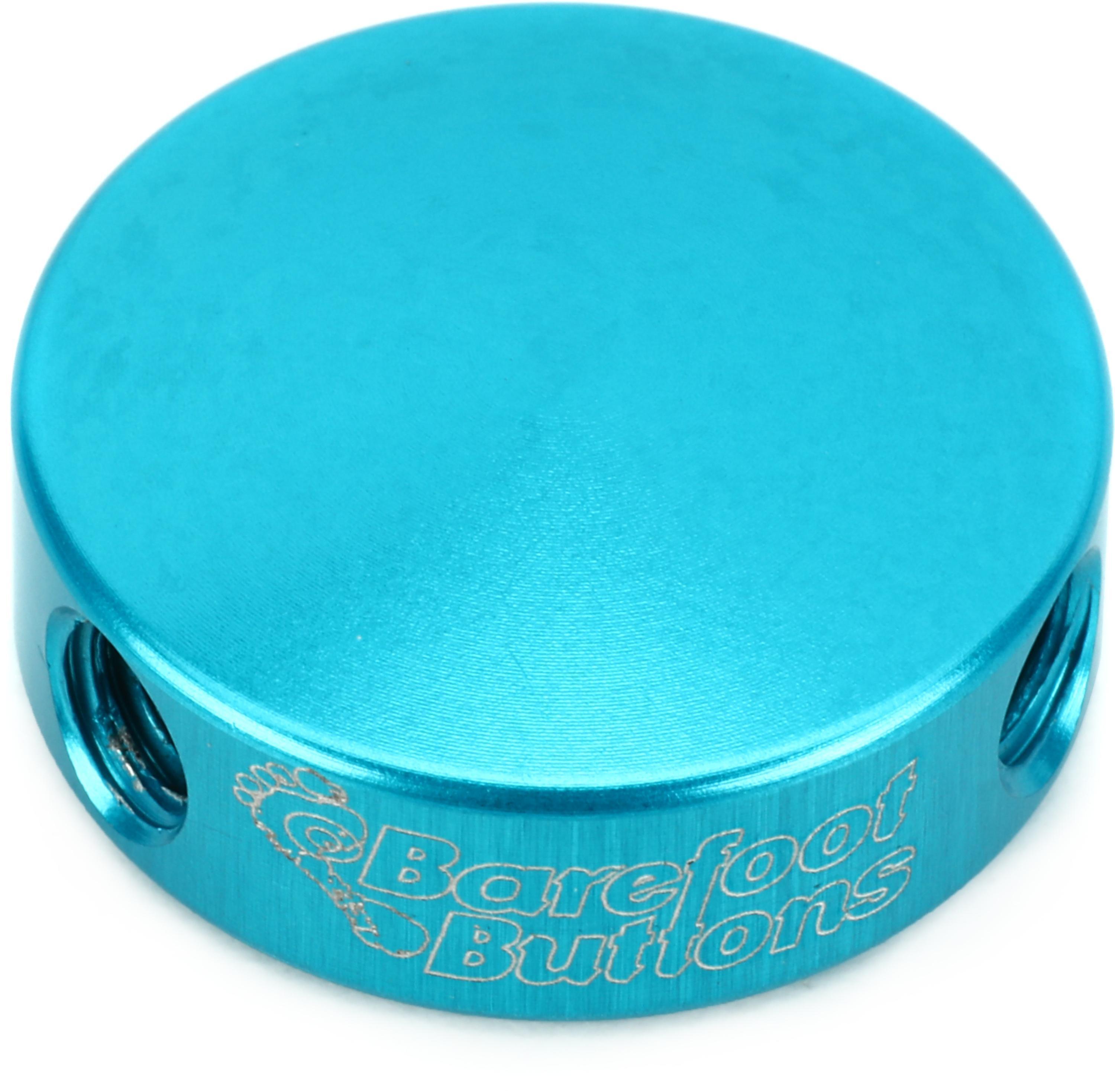 Barefoot Buttons V1 Mini Footswitch Cap - Green | Sweetwater