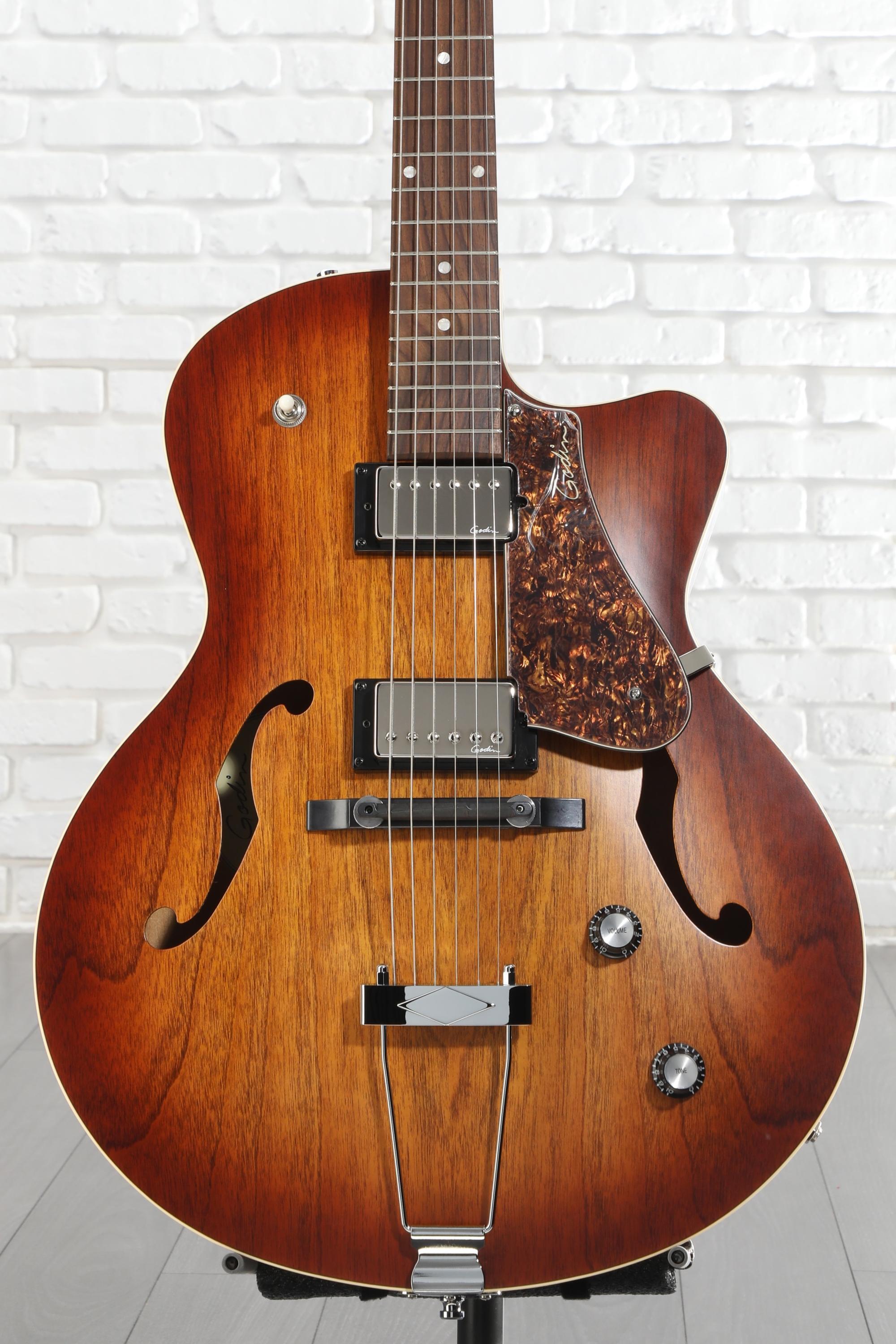 Godin 5th Avenue CW Kingpin II HB Hollowbody Electric Guitar