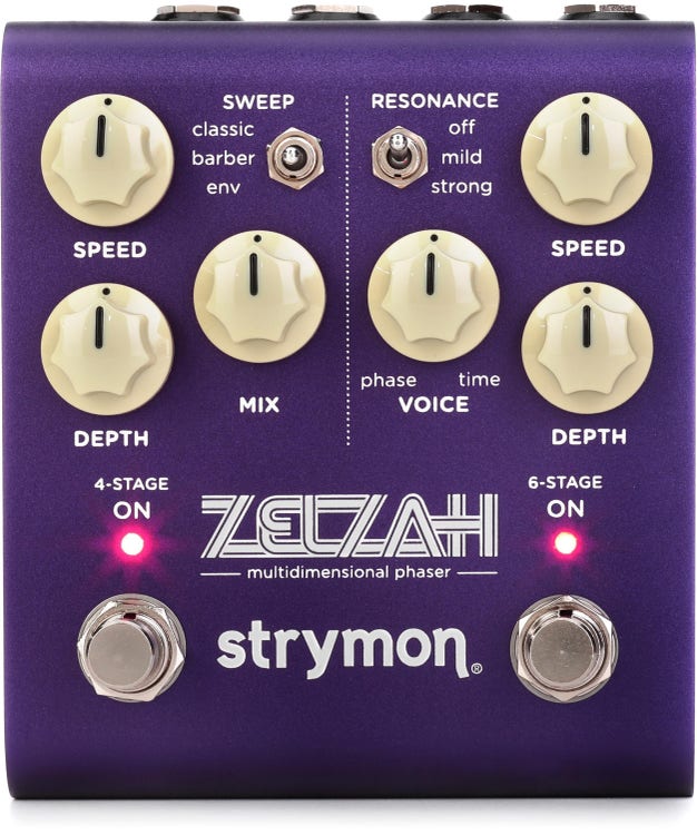 Strymon Zelzah Multidimensional Phaser Pedal | Sweetwater 
