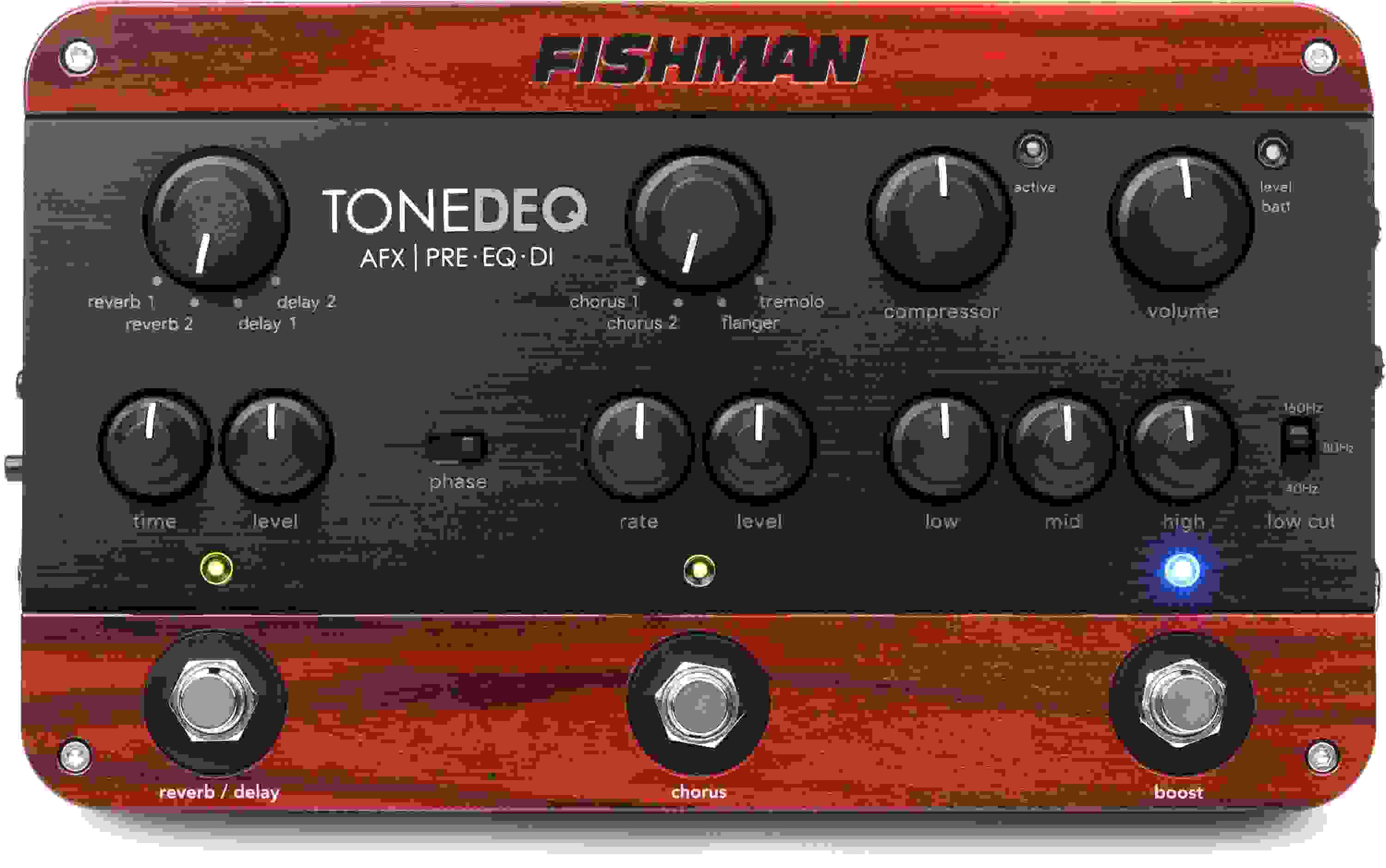 Fishman ToneDEQ Acoustic Instrument Preamp with Effects