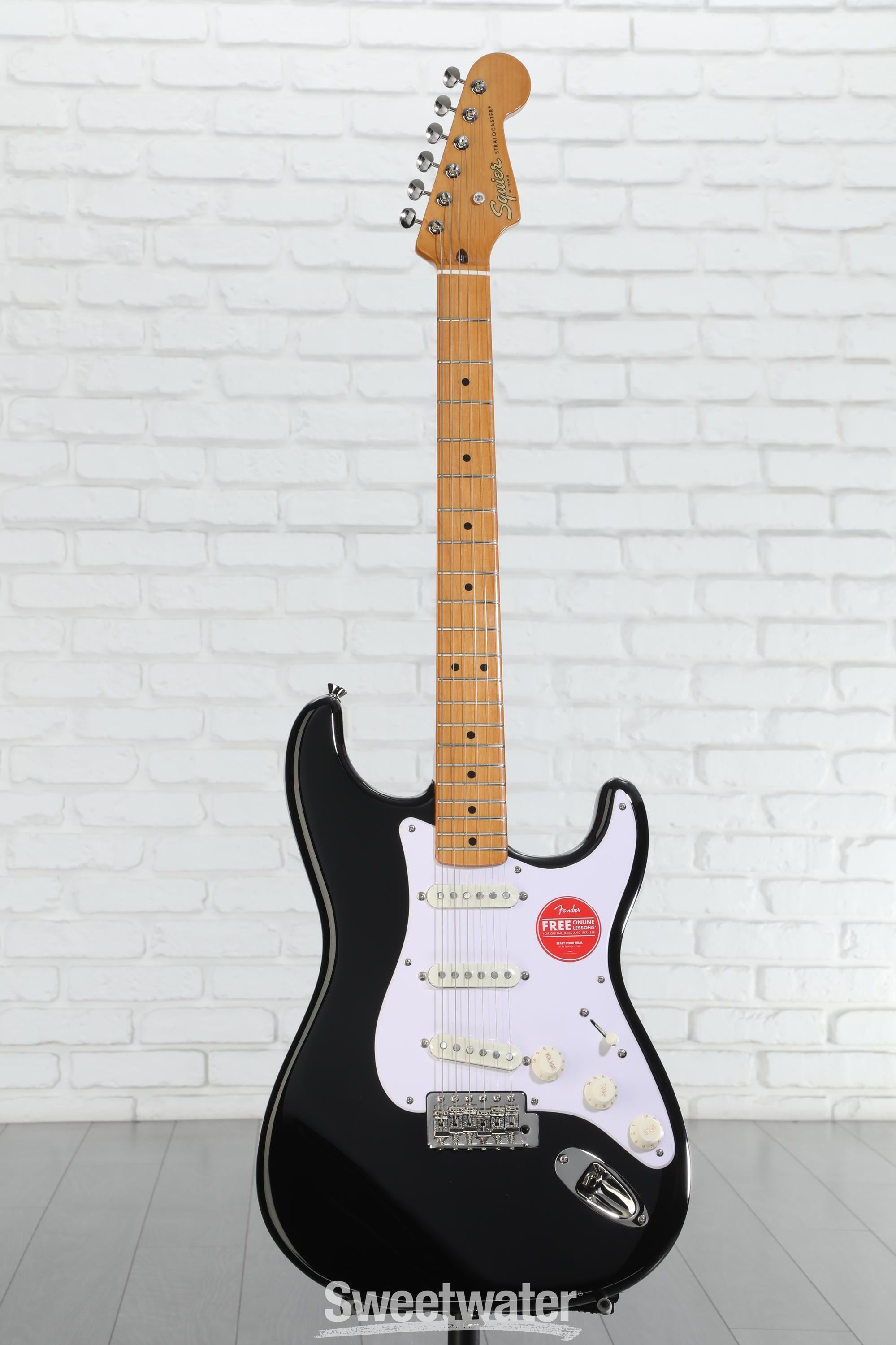 Squier Classic Vibe '50s Stratocaster - Black | Sweetwater