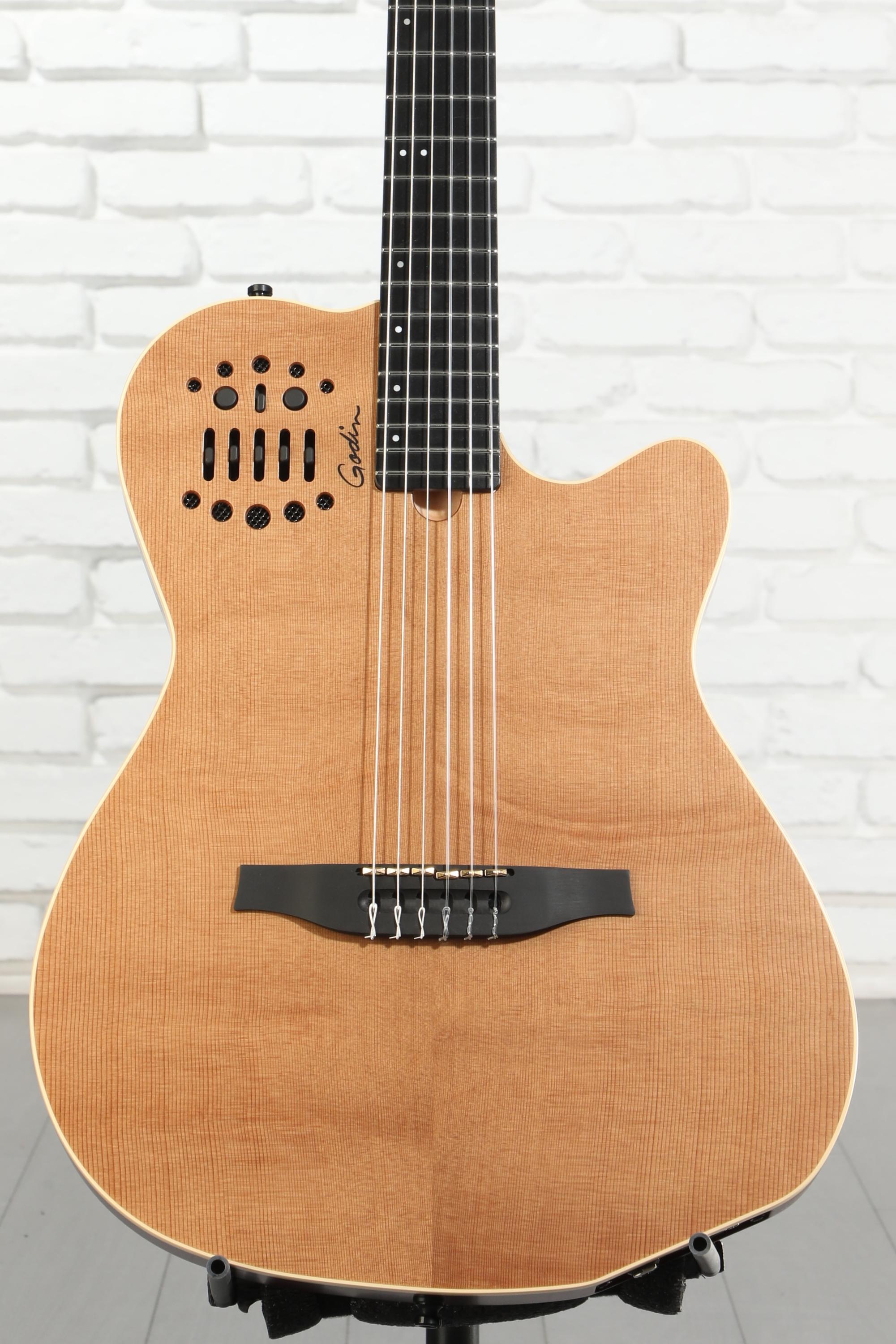 Godin ACS-SA Slim, Nylon String Acoustic-Electric Guitar - Natural