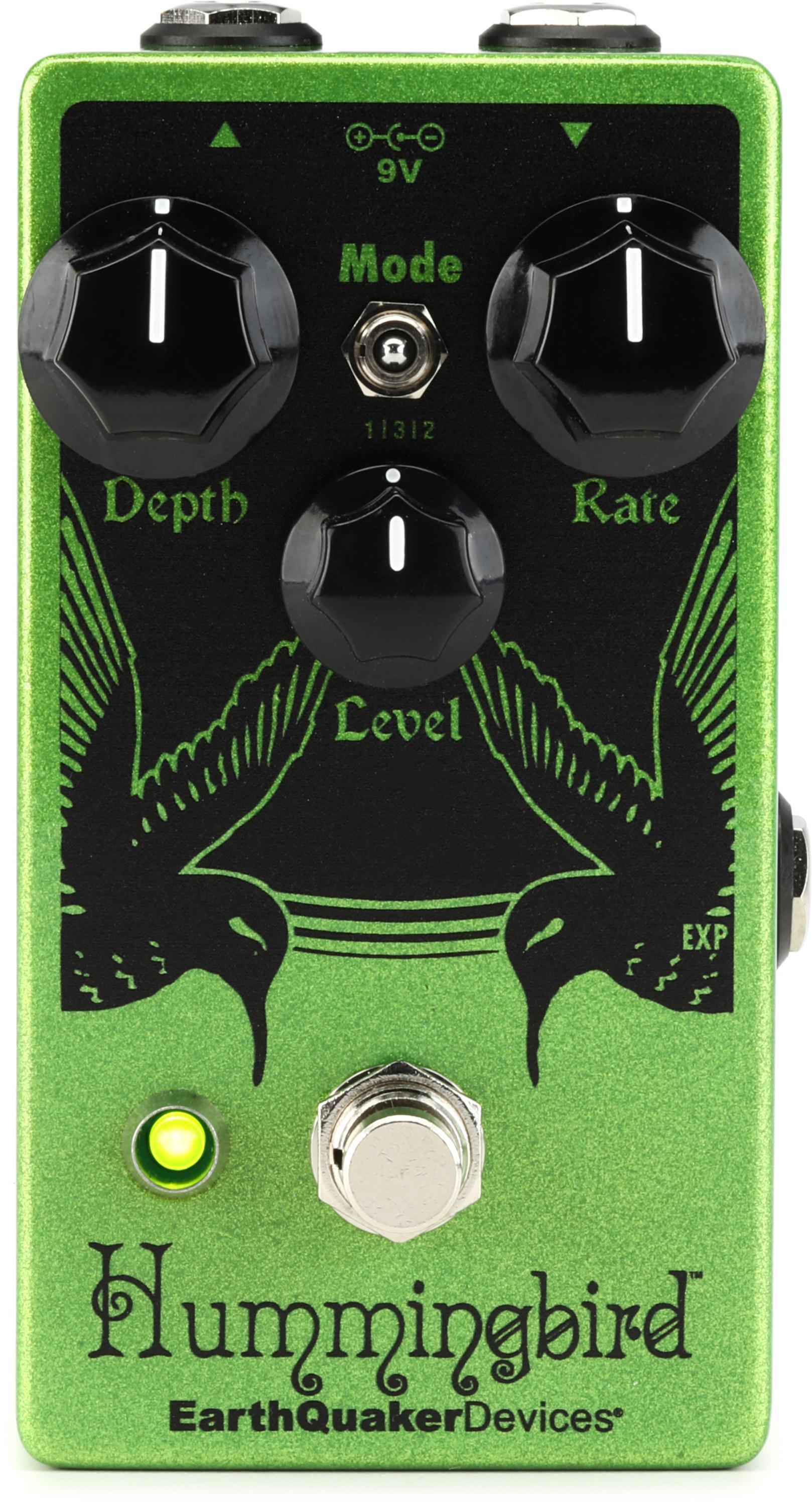 Bundled Item: EarthQuaker Devices Hummingbird V4 Repeat Percussions Tremolo Pedal