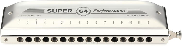 Hohner Super 64 Performance Chromatic Harmonica 