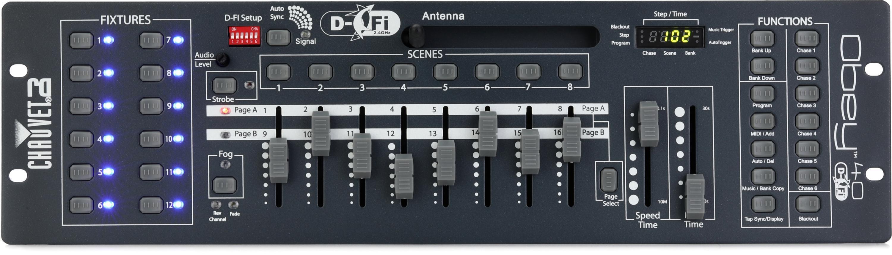 ADJ DMX Operator Pro 136-Ch DMX Lighting Controller | Sweetwater