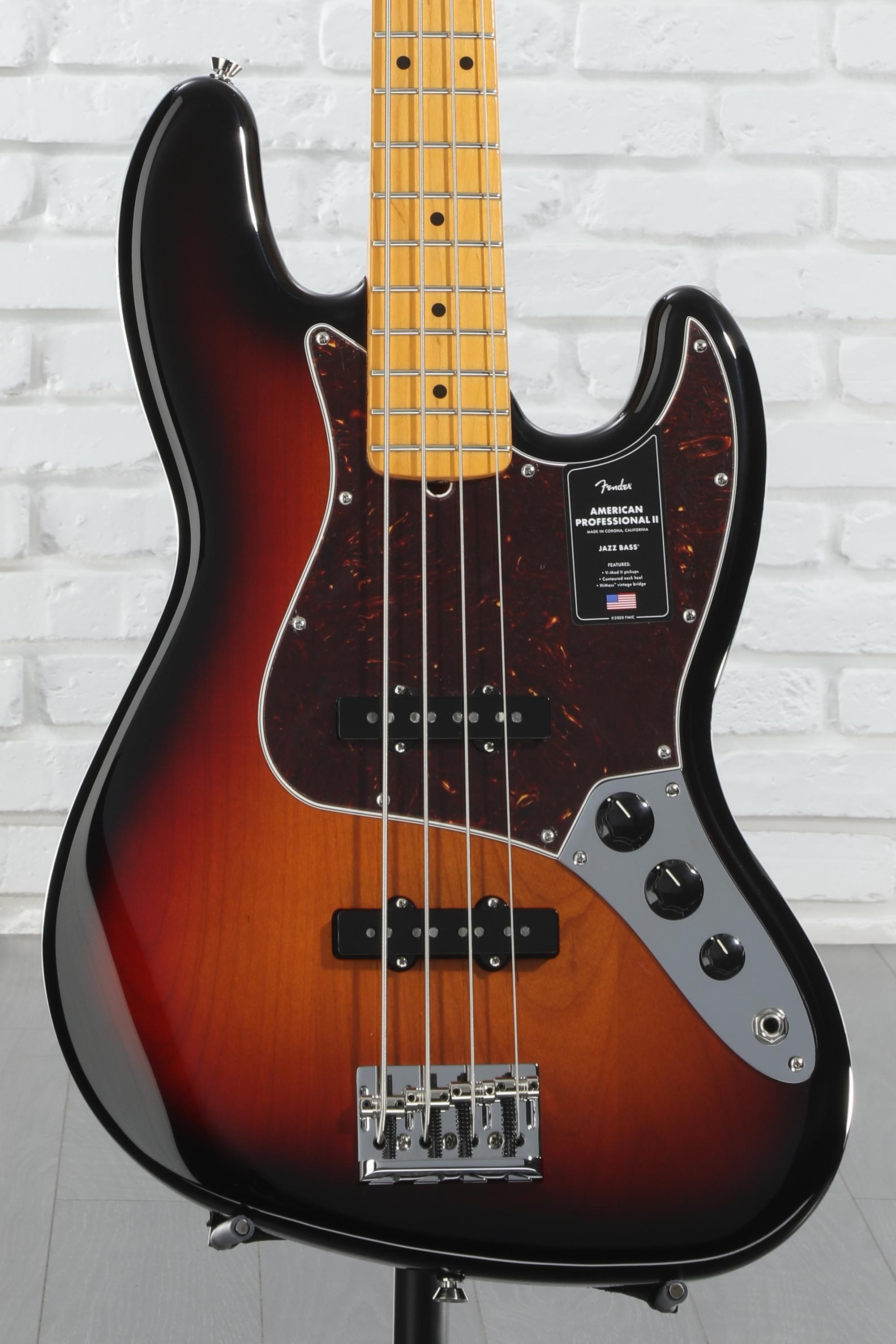 Fender American Professional II Jazz Bass - 3 Color Sunburst