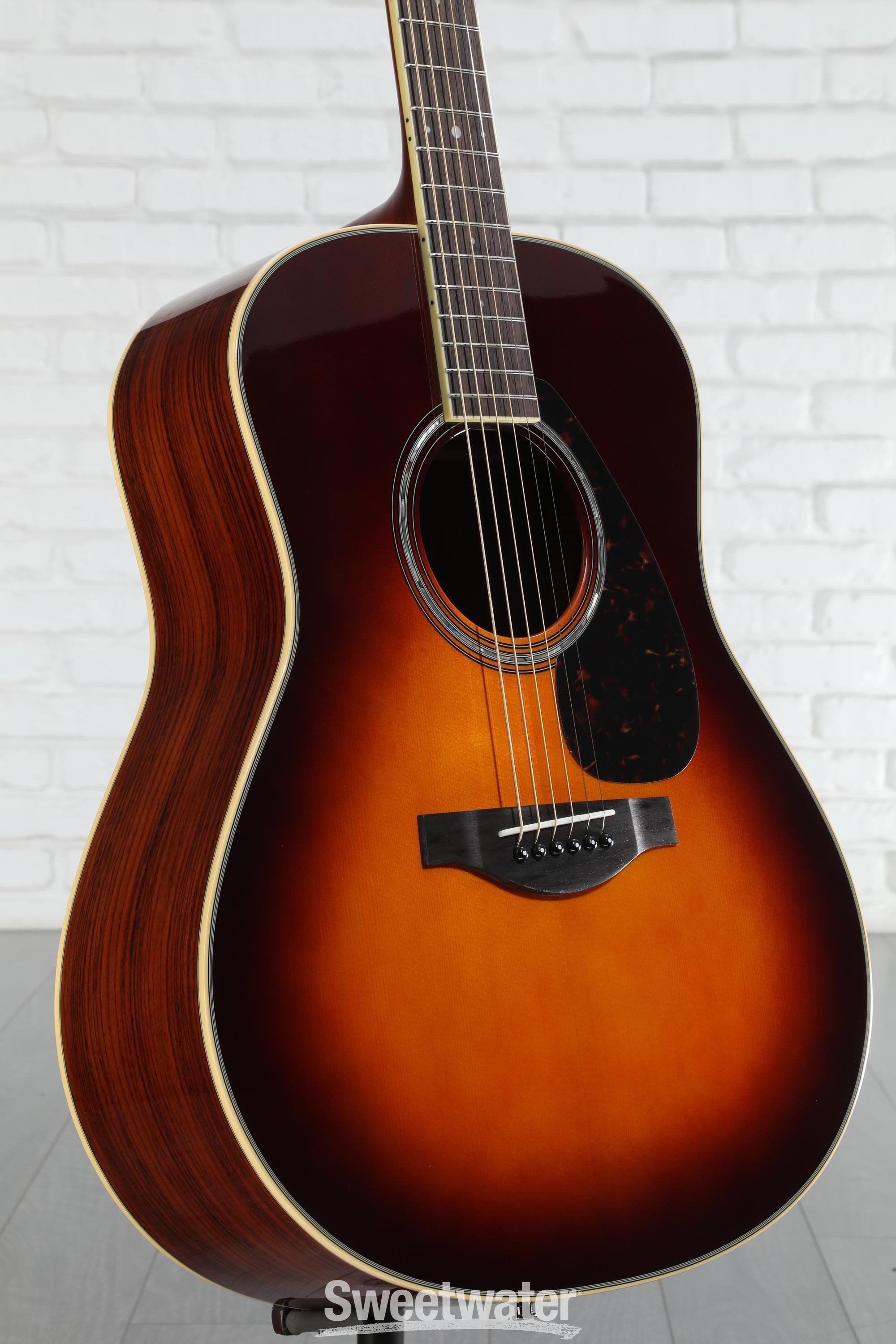 YAMAHA　LL6 ARE BS Yamaha LL6 ARE Original Jumbo Acoustic Guitar - Brown
