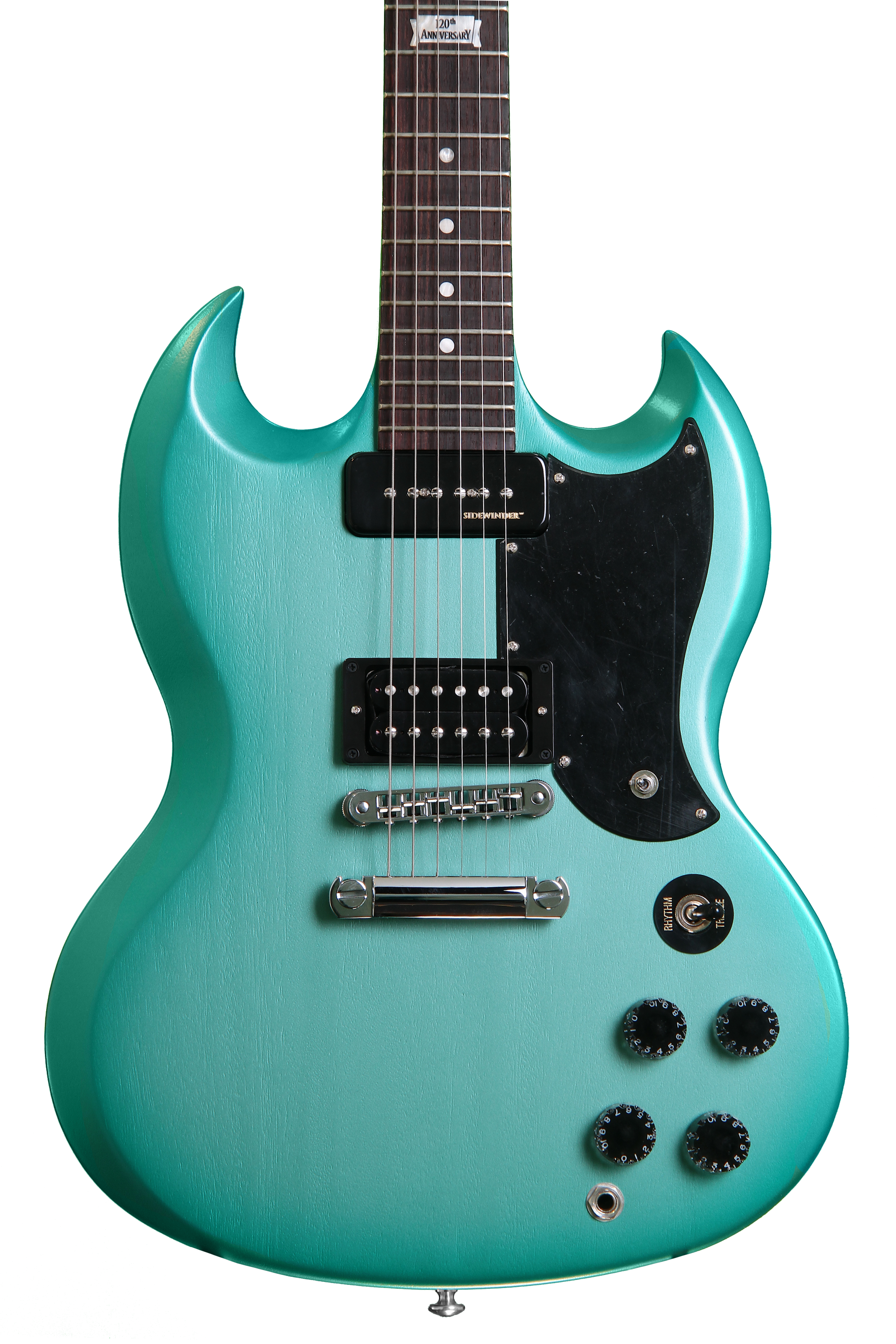 Gibson SG Futura - 2014, Inverness Green Fade Vintage Gloss, with