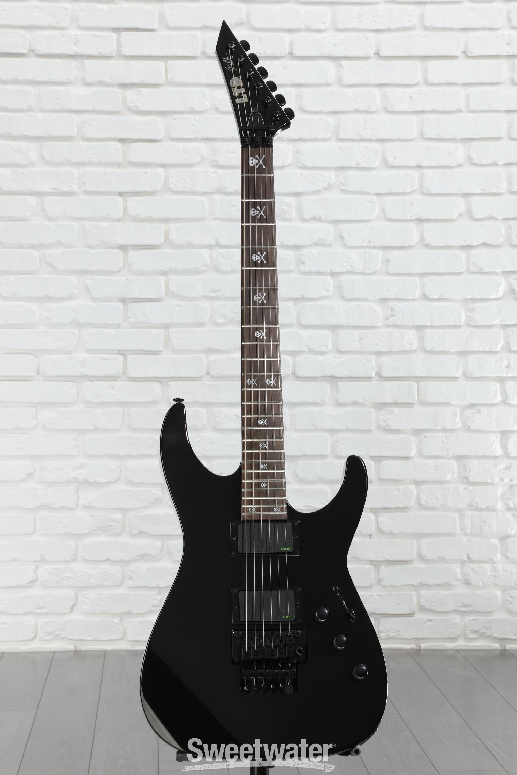 ESP LTD Kirk Hammett Signature KH-602 - Black | Sweetwater