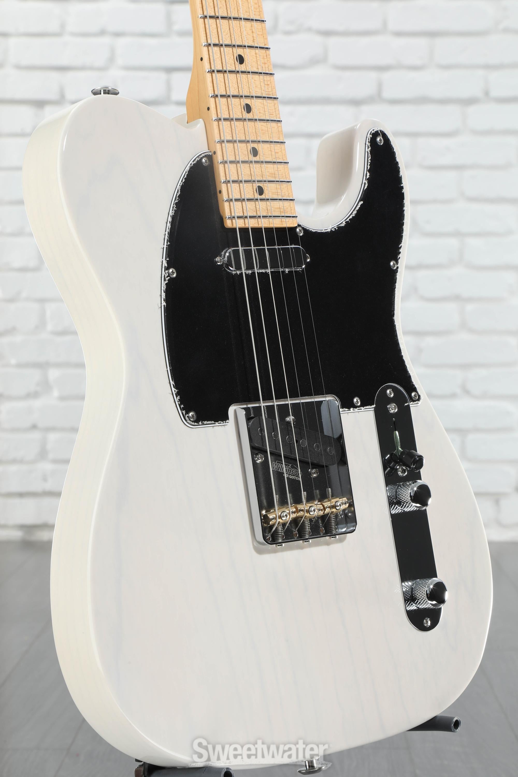 【美品】Suhr / Standard pro / Trans White Suhr Classic T Pro Peach LTD - Trans White - Roasted Maple Neck