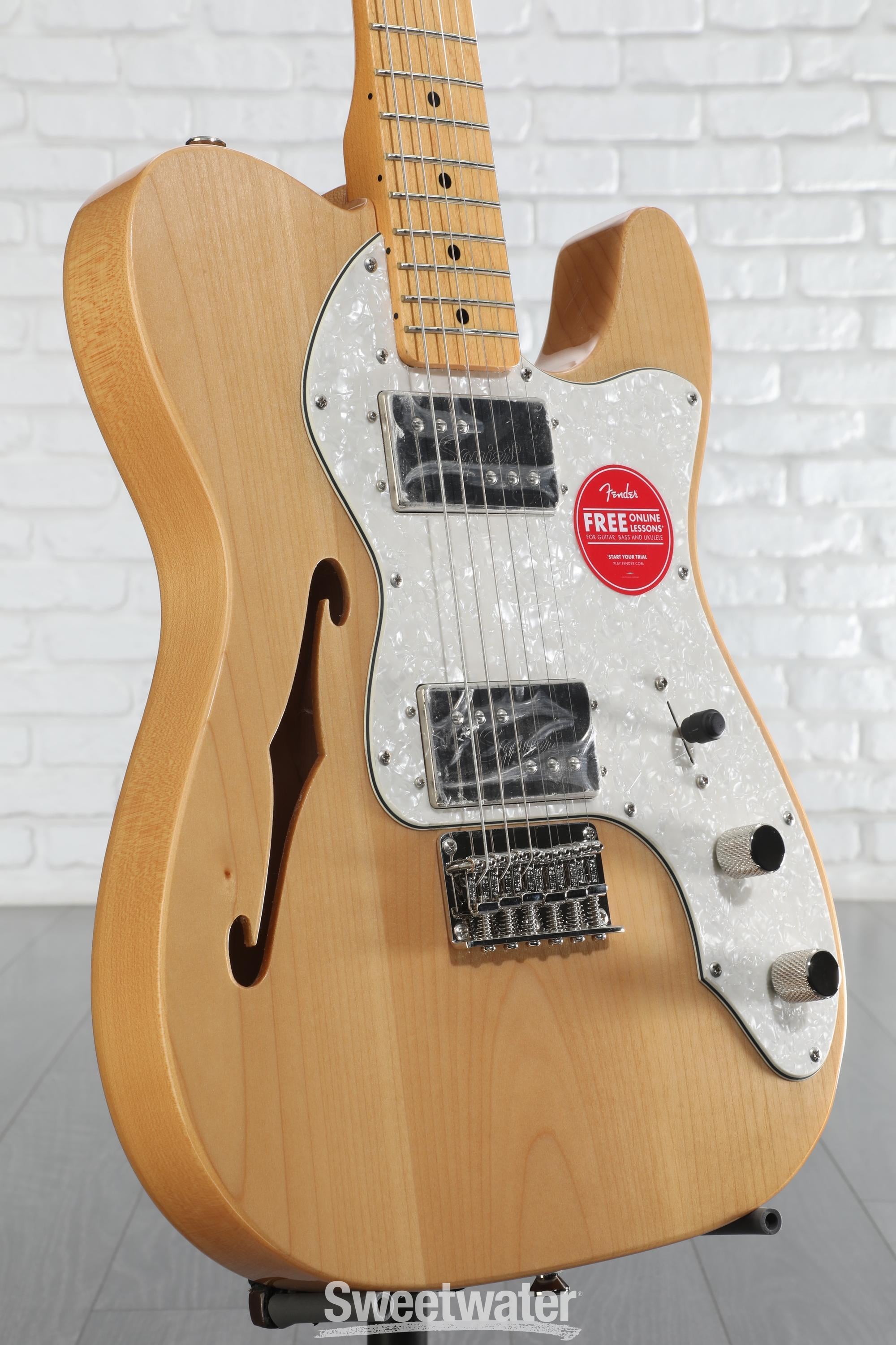 Squier Classic Vibe '70s Telecaster Thinline - Natural