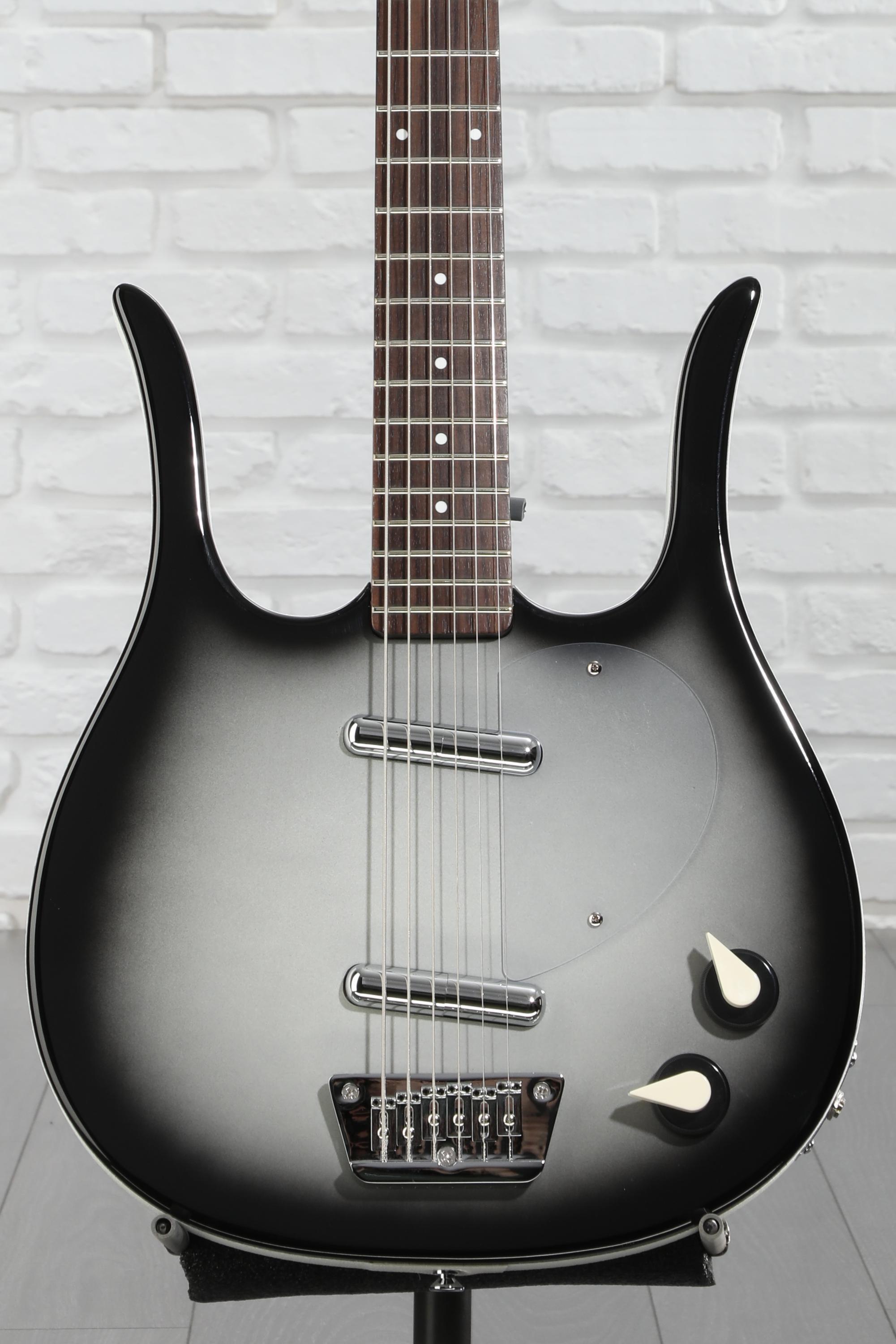 Danelectro Longhorn Baritone Electric Guitar - Black Burst
