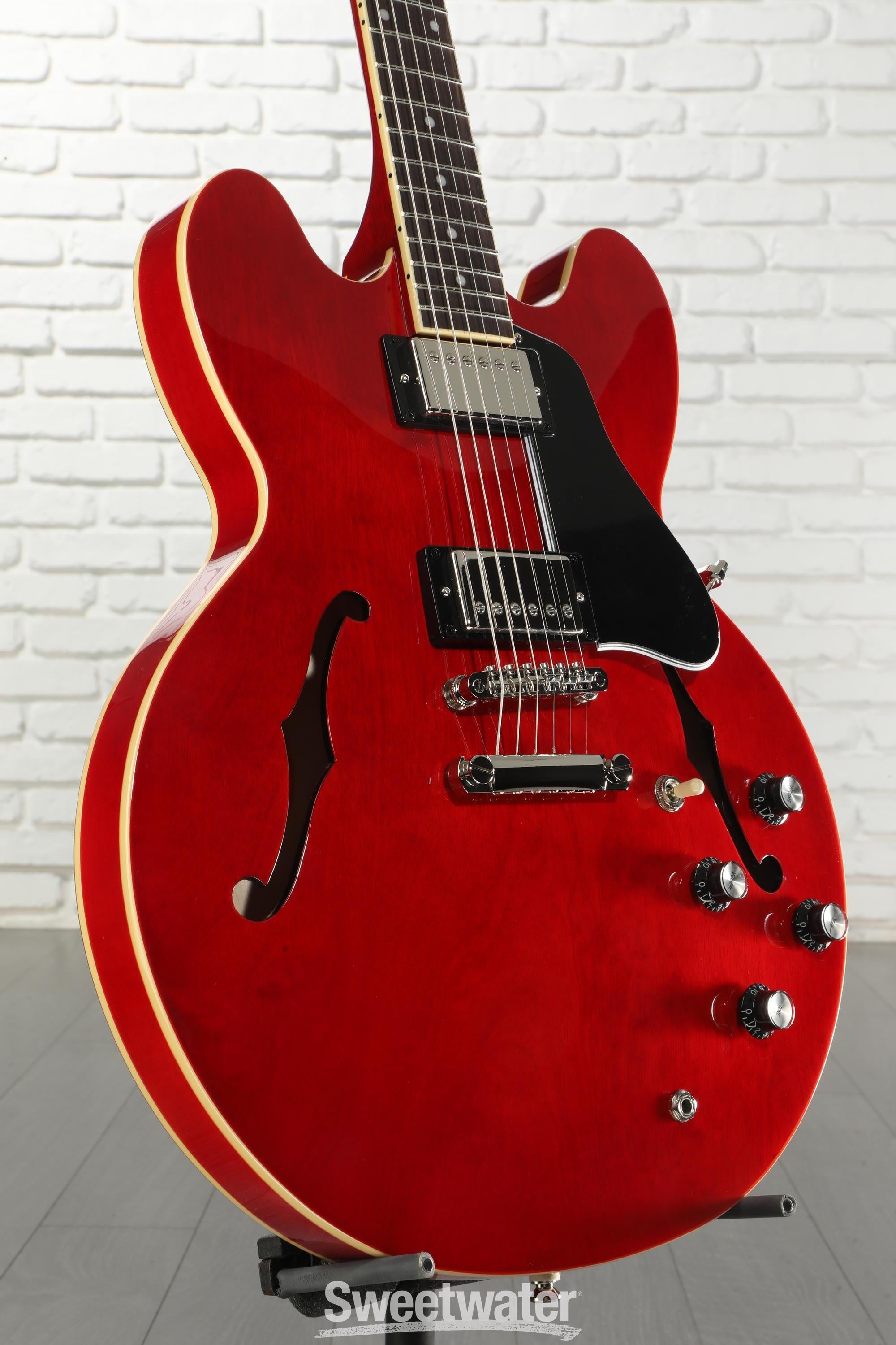Photo of Epiphone ES-335 Semi-hollowbody Electric Guitar - Cherry