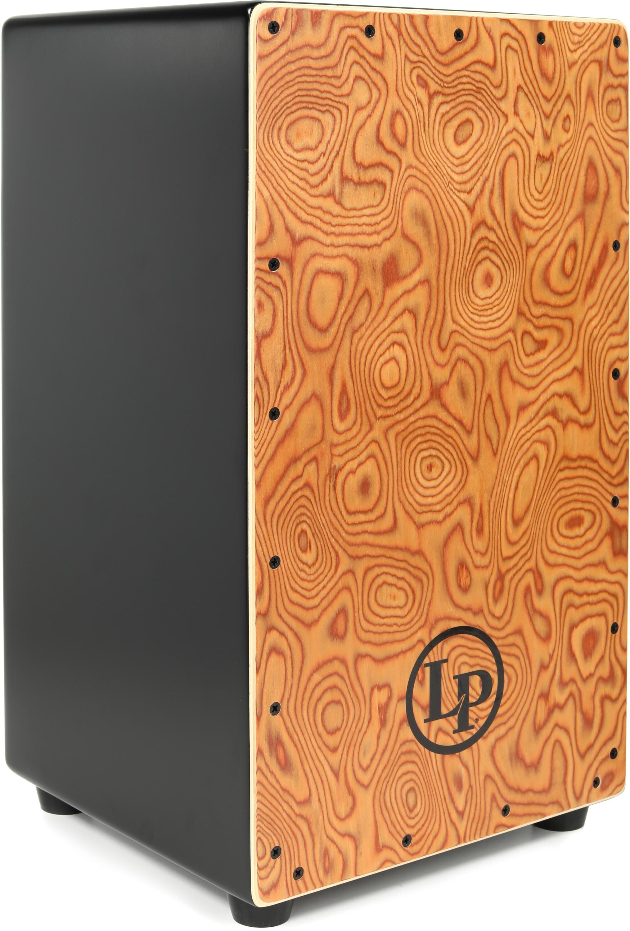 Latin Percussion Black Box Exotic Cajon | Sweetwater